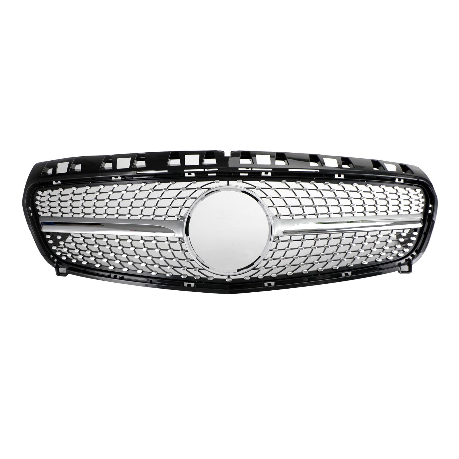 Mercedes Benz Classe A W176 Griglia paraurti anteriore nera/cromata 2013-2015