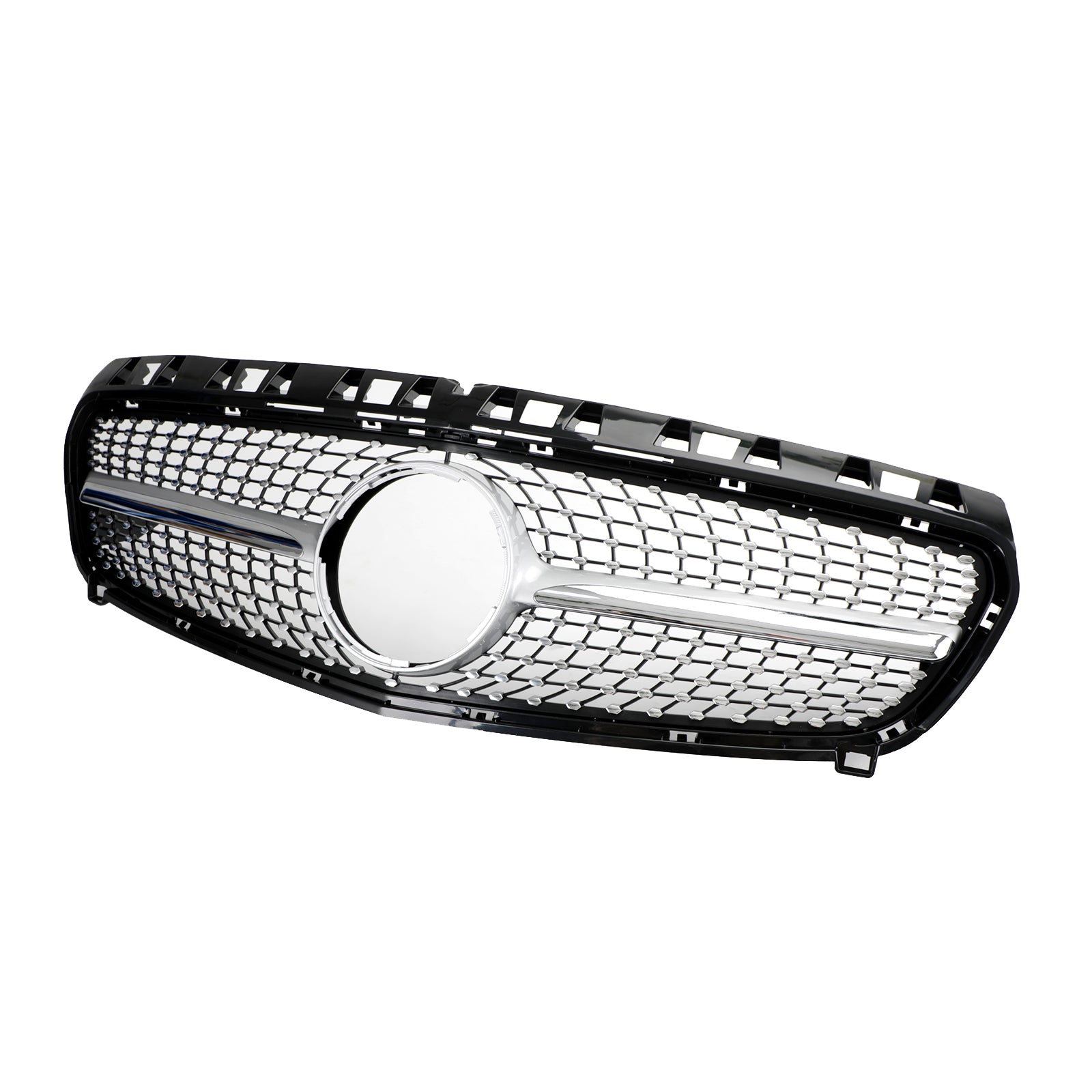 Mercedes Benz Classe A W176 Griglia paraurti anteriore nera/cromata 2013-2015