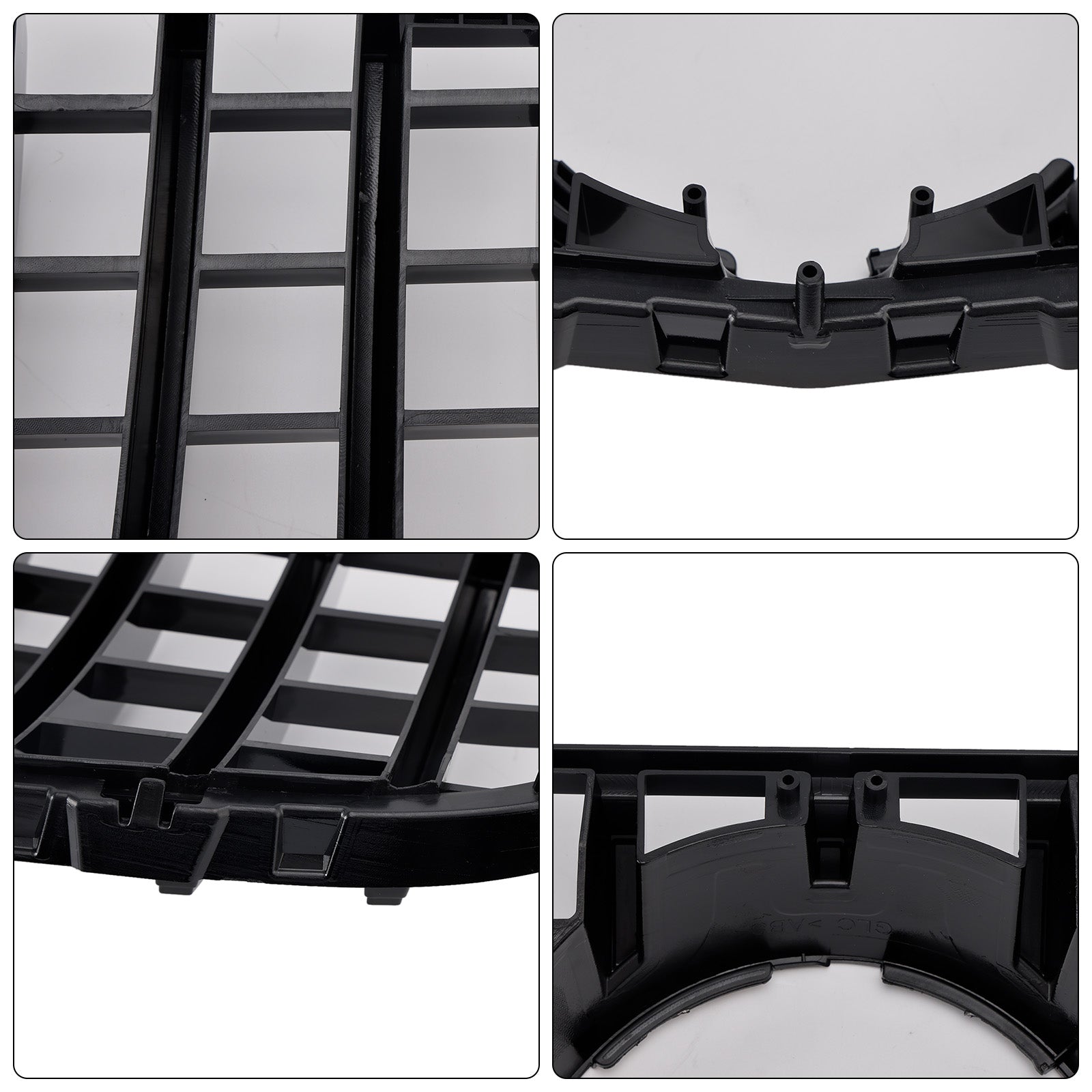 Grille de pare-chocs avant noire brillante pour Mercedes Benz GLC X253 C253 2015-2019