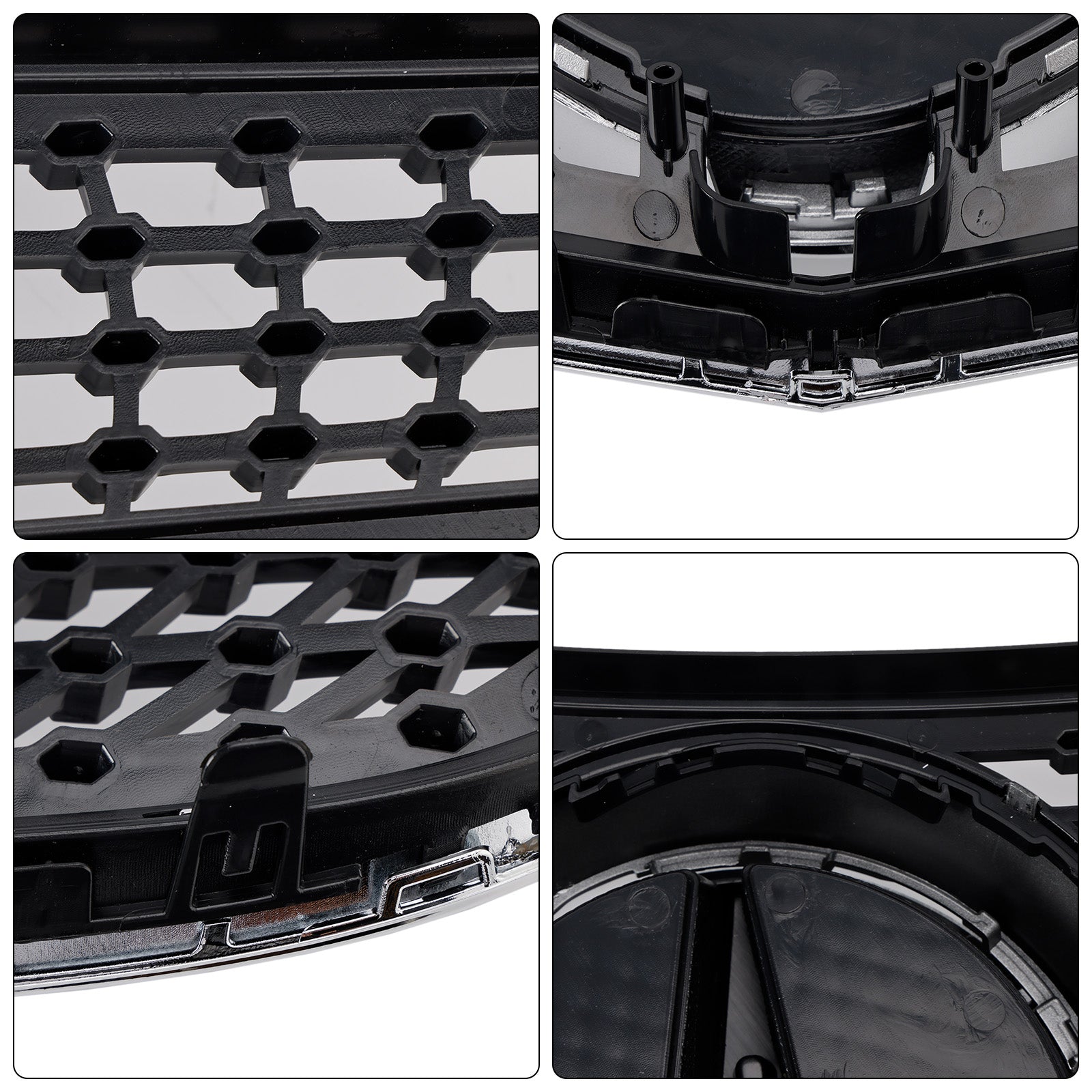 Parrilla delantera con corte de diamante para Mercedes Clase E W207 Coupé 2014-2017
