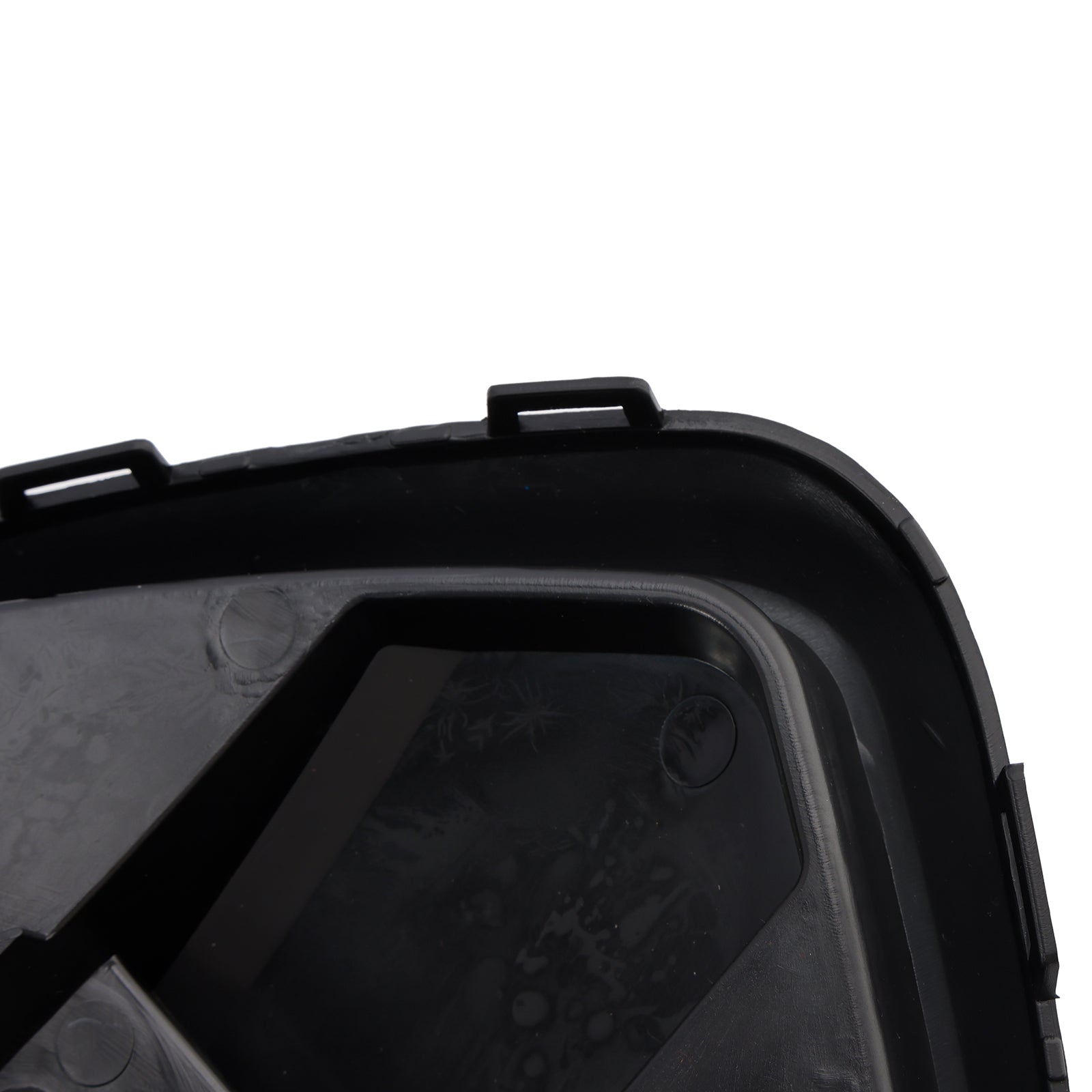 Ford Transit Custom Trail 2018-2023 con griglia anteriore a 3 LED nera lucida