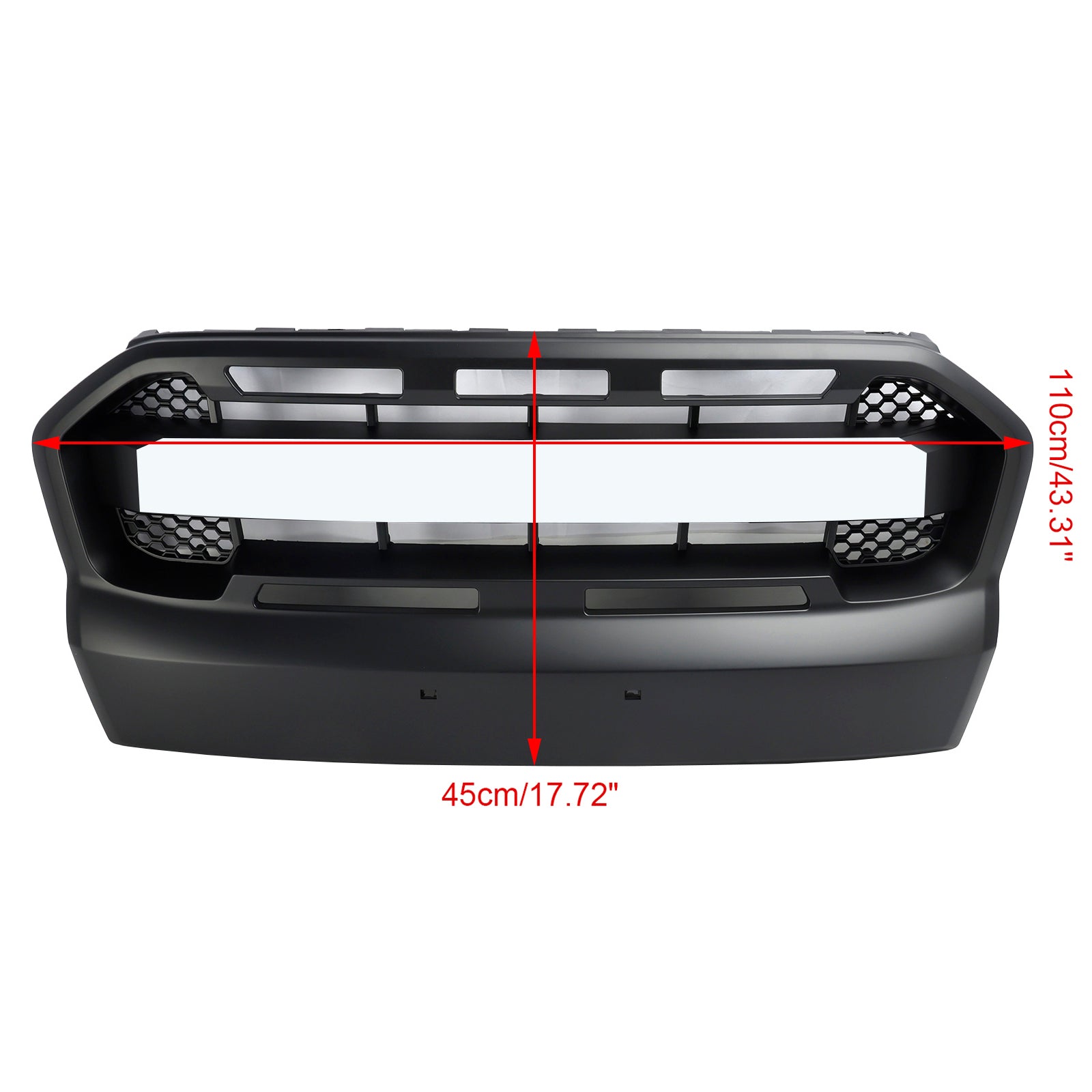 Grille de parachoques antes del estilo Raptor con LED para Ford Ranger T7 2015-2019