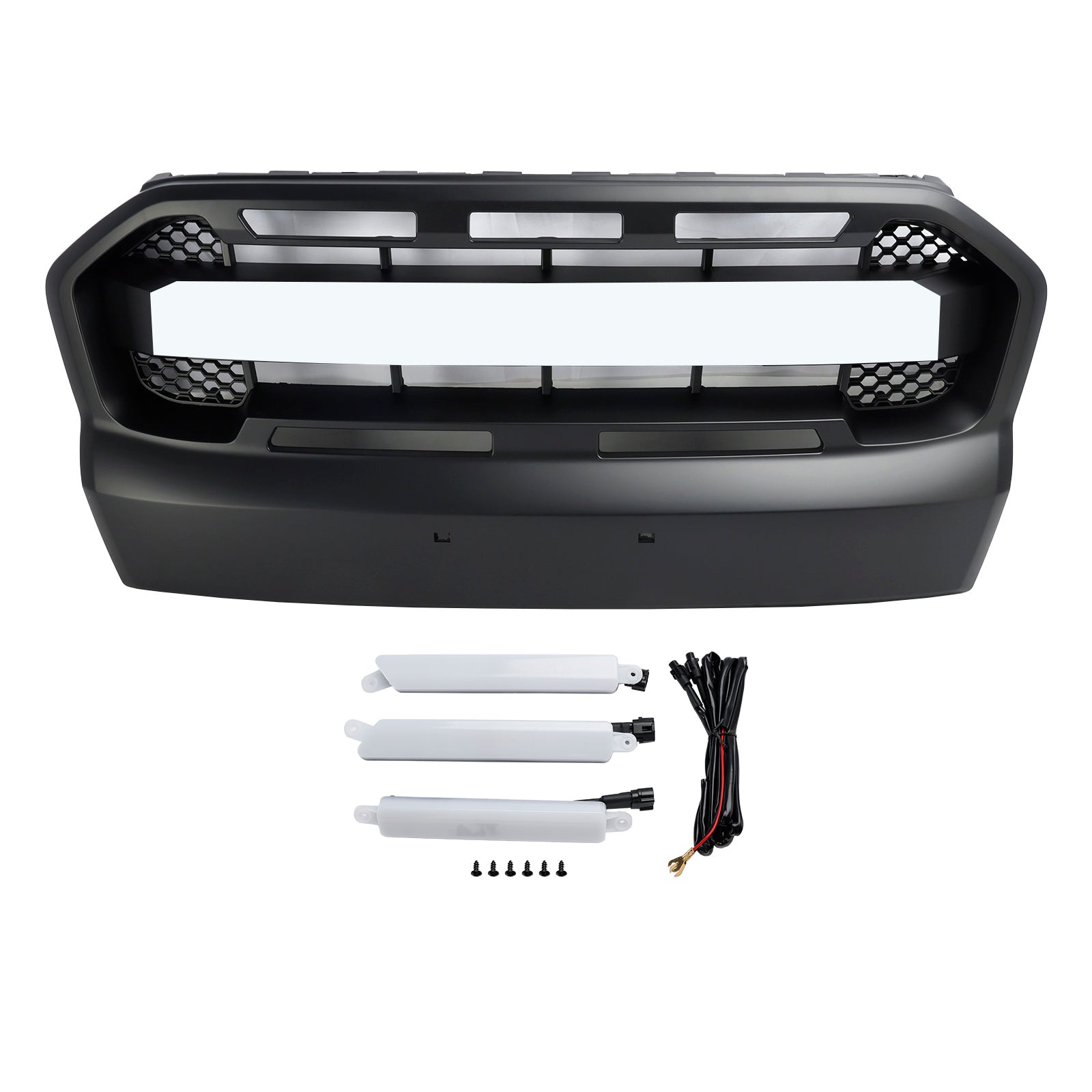 Grille de parachoques antes del estilo Raptor con LED para Ford Ranger T7 2015-2019