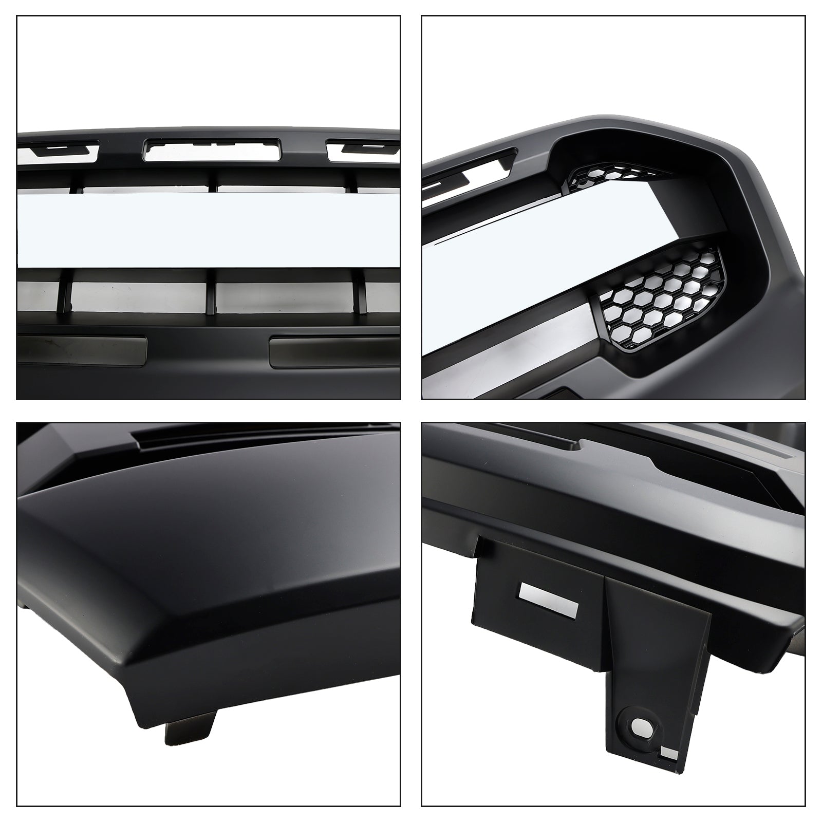Grille de parachoques antes del estilo Raptor con LED para Ford Ranger T7 2015-2019