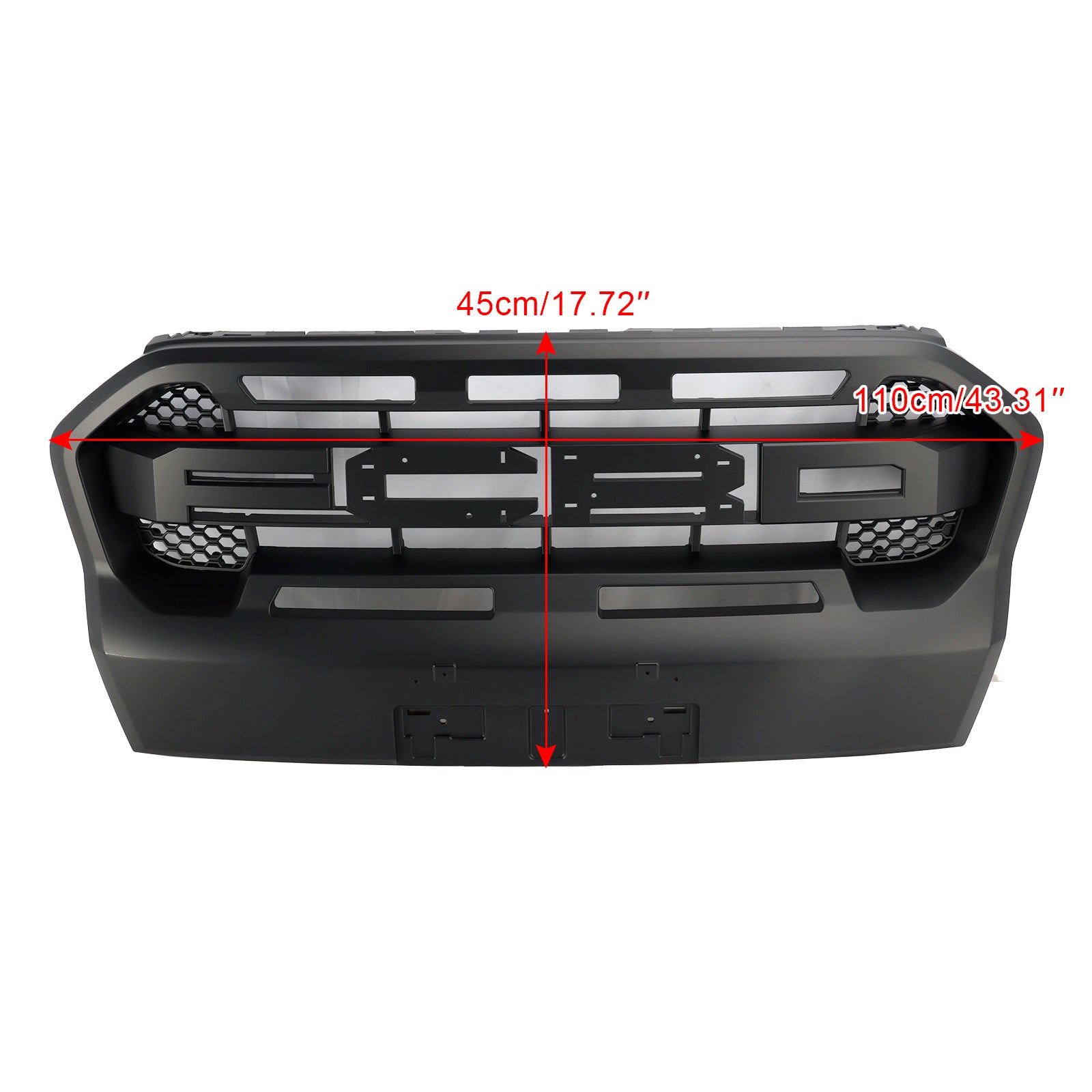 Grid de protección antes de Ranger T8 2019 2023 Design Raptor con LED