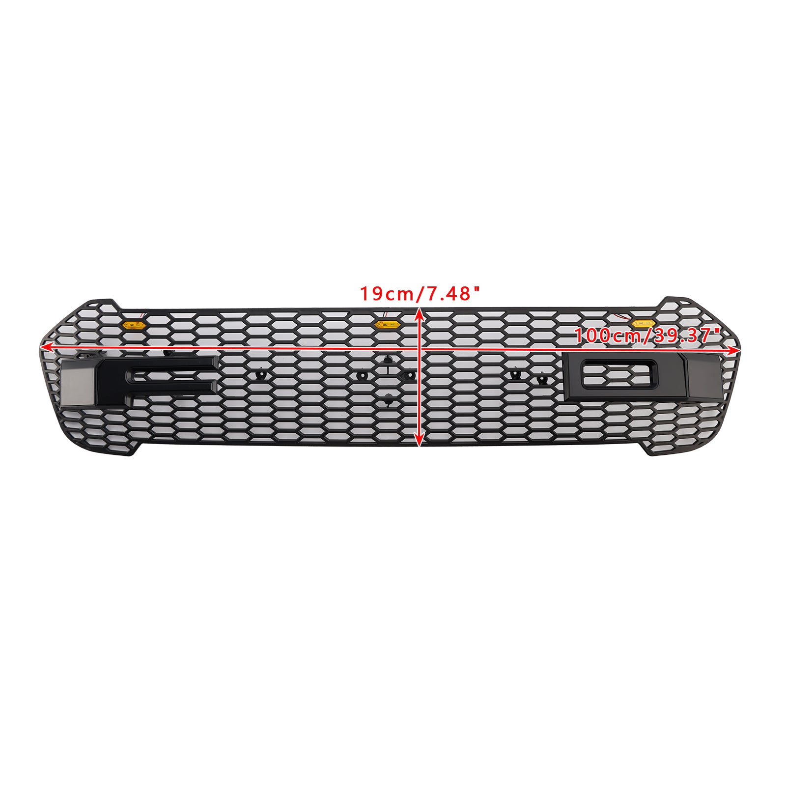 Grille de Bumper Front Style Raptor to LED para Ford Ranger T8 2019-2023