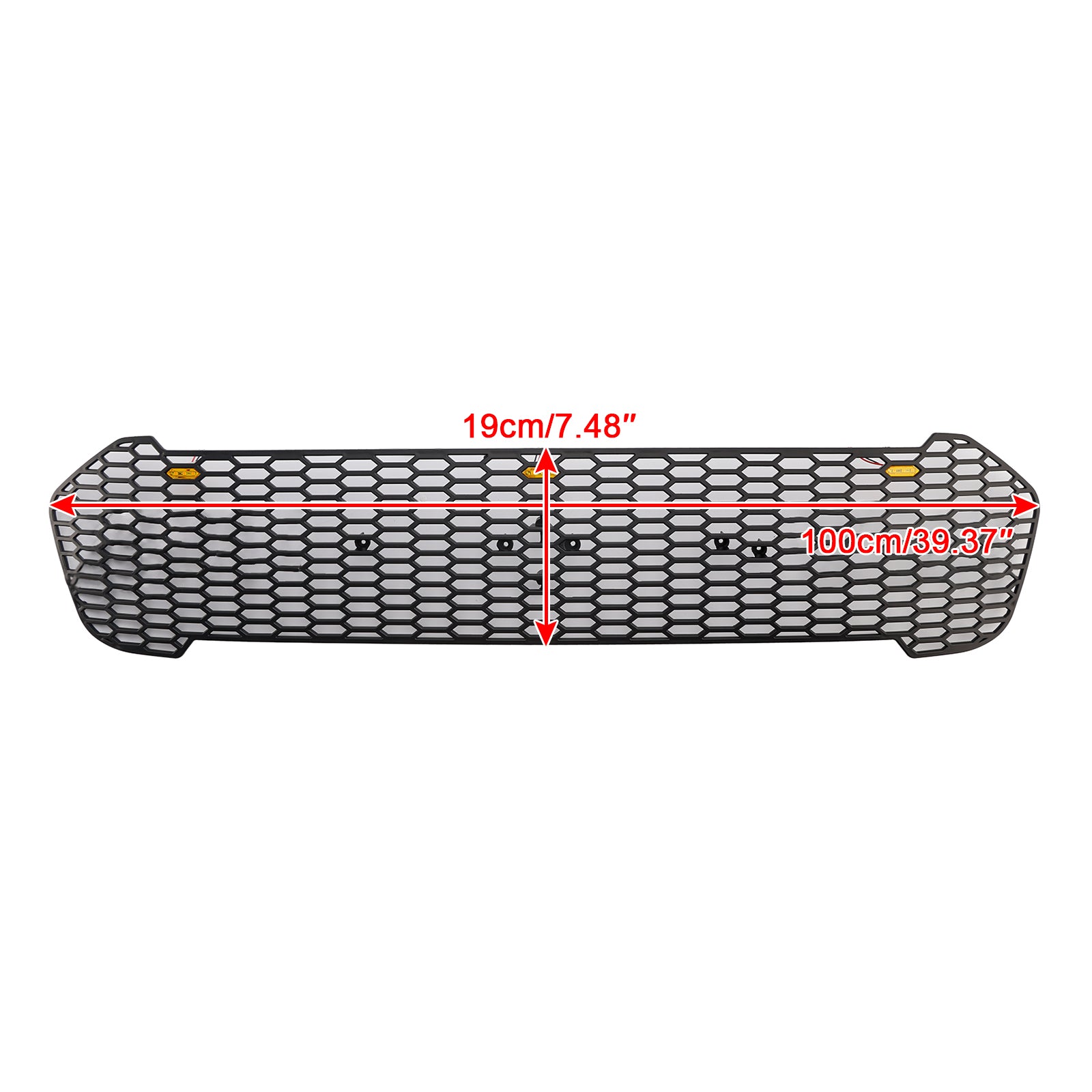 Grille de pare-chocs avant style Raptor à LED pour Ford Ranger T8 2019-2023