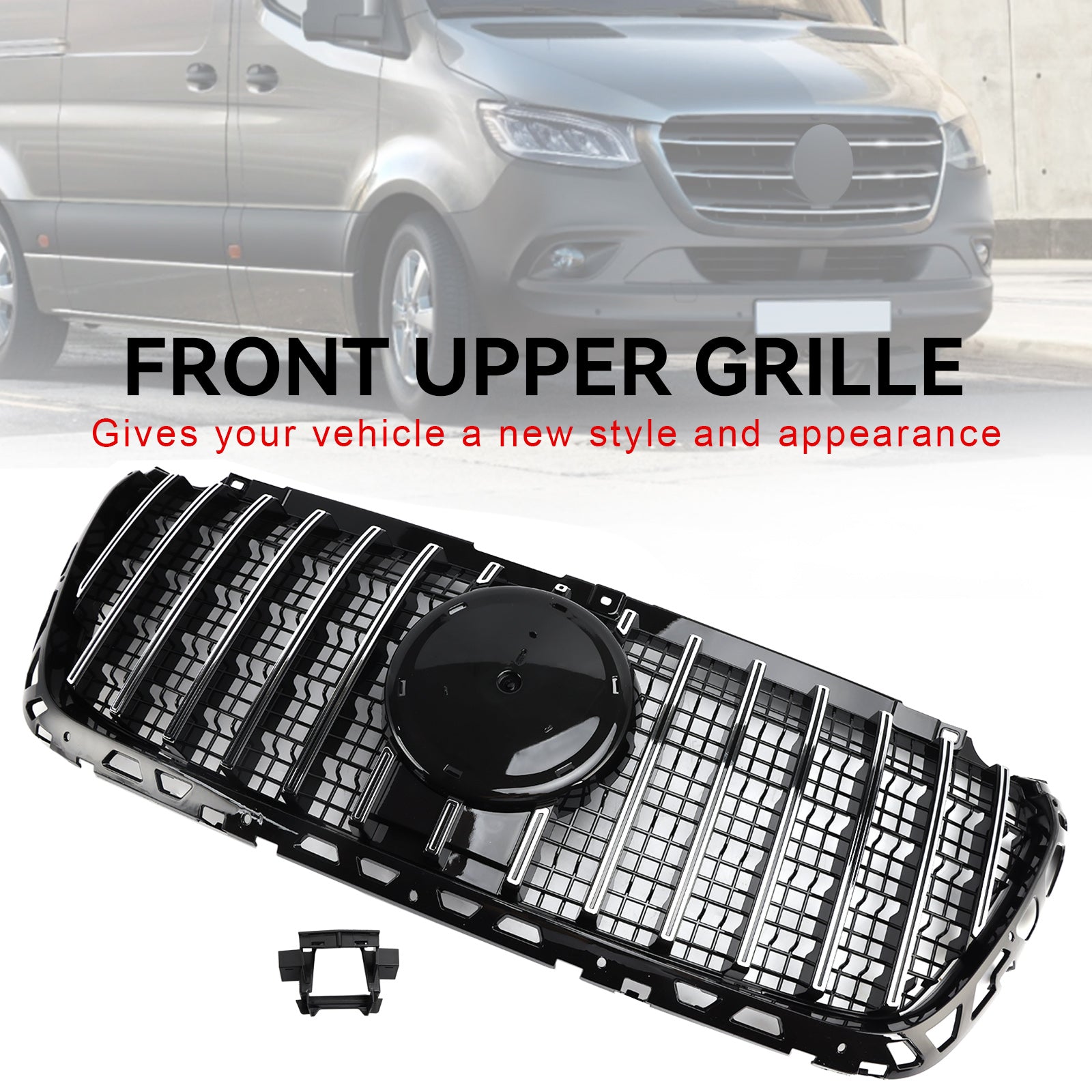 Voorbumpergrille in Mercedes Sprinter-stijl W907  W910 GT 2018