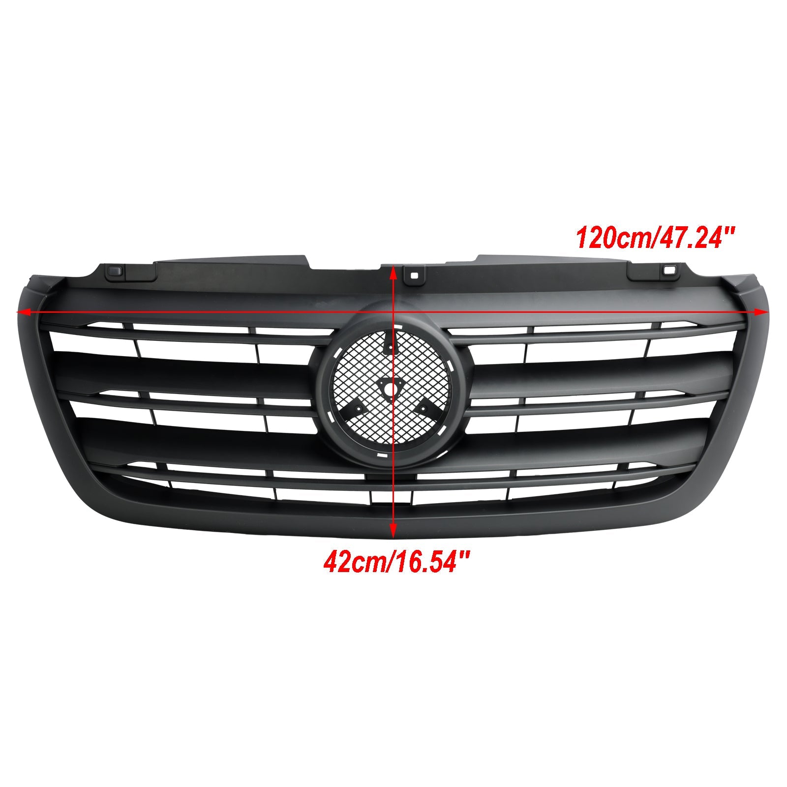 Grille de pare-chocs avant Mercedes Benz Sprinter W907 W910 1500 2500 3500 3500XD 2018.02-2023