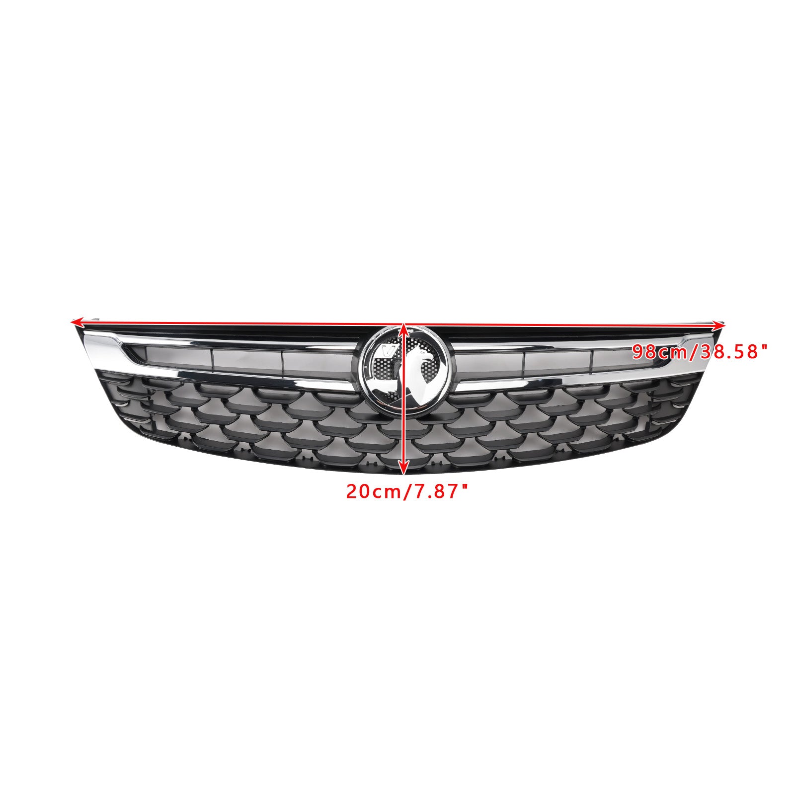 Grille de pare-chocs avant 13464791 noire chromée pour OPEL ASTRA K 2015-2019