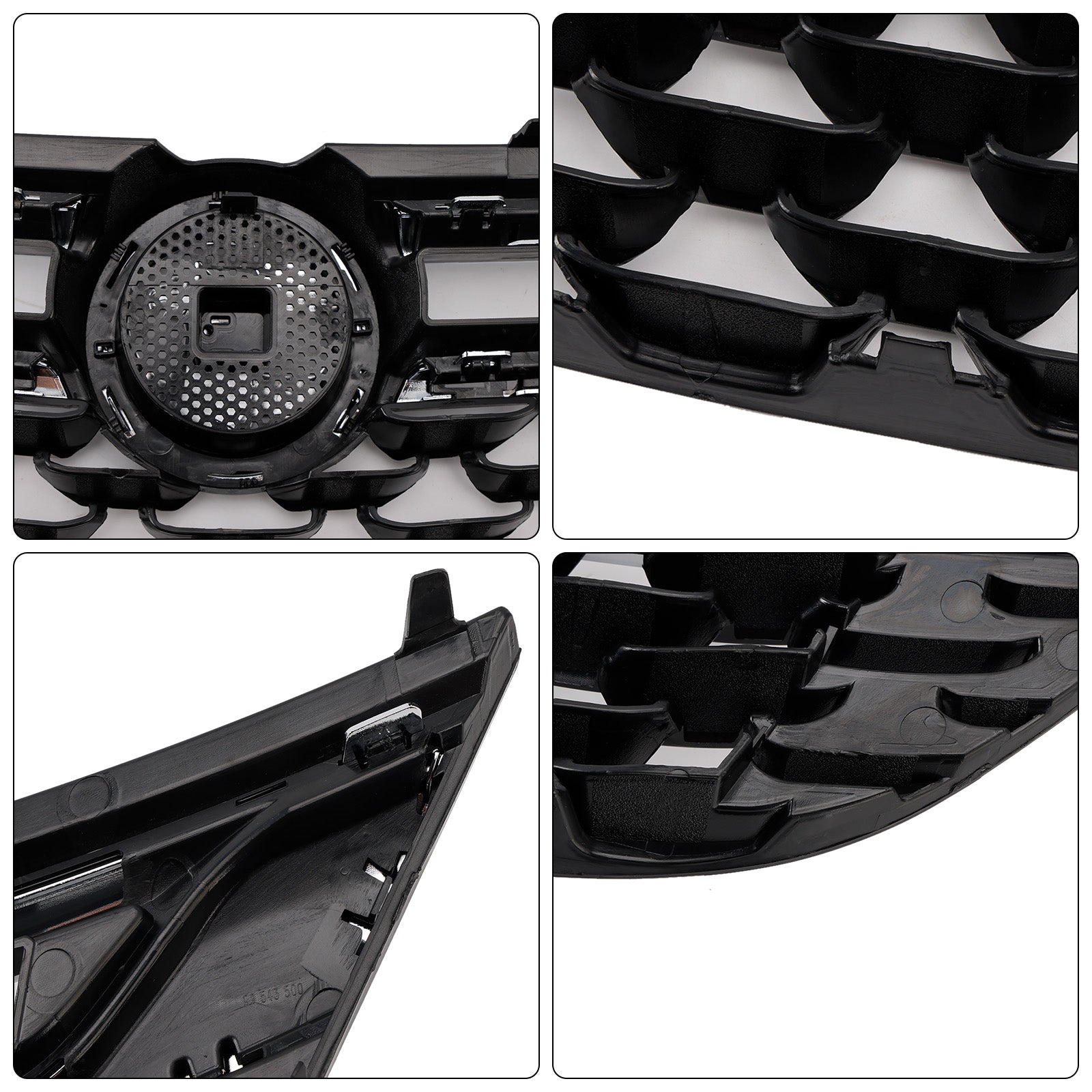 Grille de pare-chocs avant 13464791 noire chromée pour OPEL ASTRA K 2015-2019