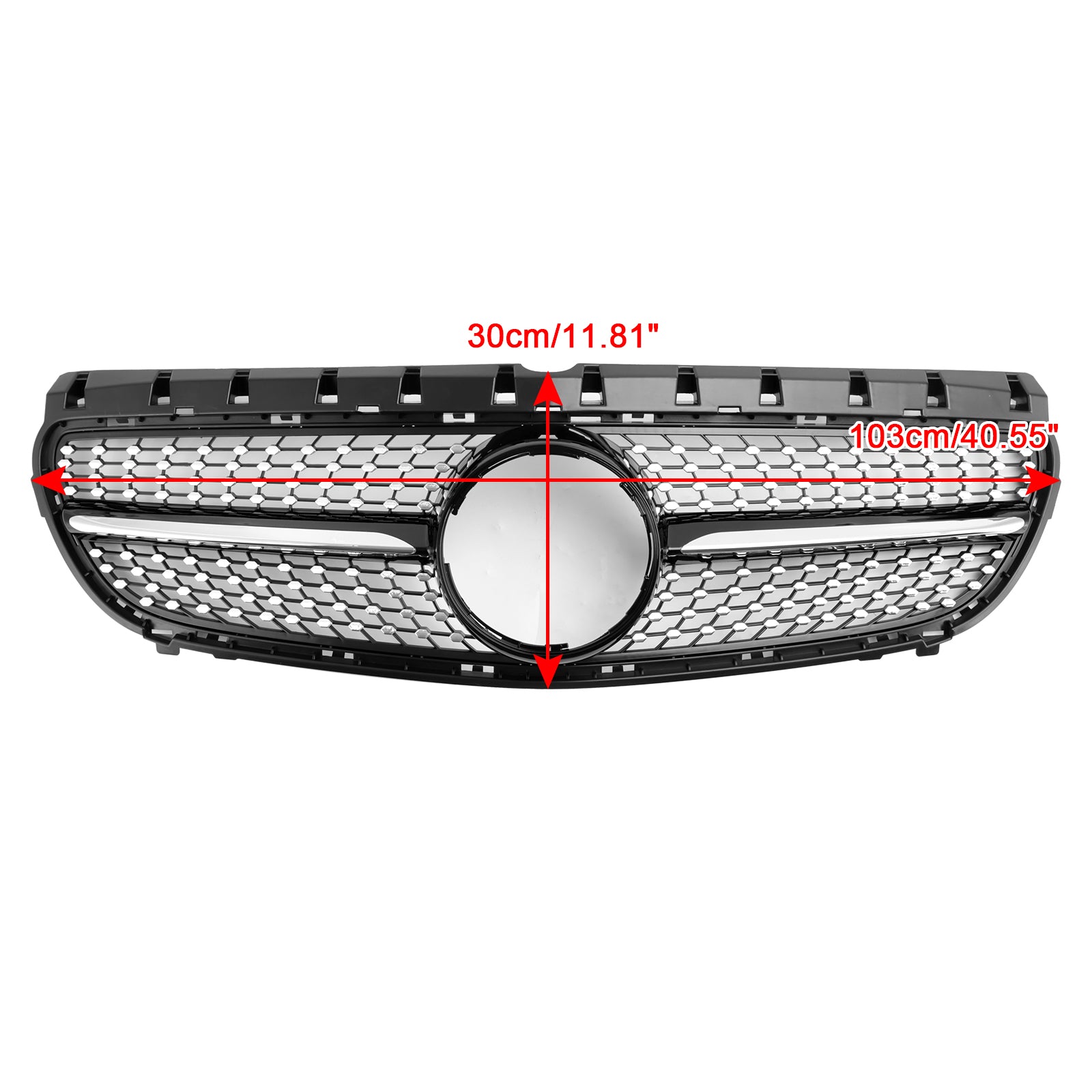 Grille de calandre de pare-chocs avant de lifting de Mercedes Benz Classe B W246 2015-2018