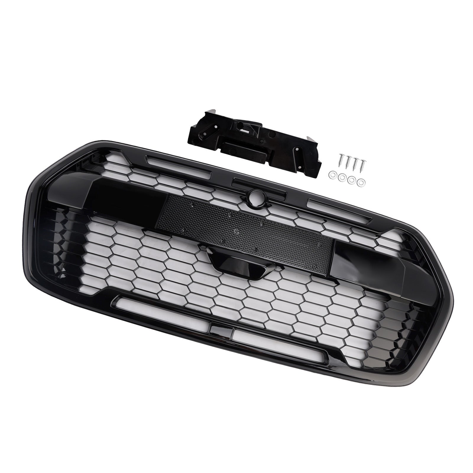 Remplacement Direct de Calandre - ABS Noir Brillant pour Ford Transit MK8 2019-2025 - Style Raptor