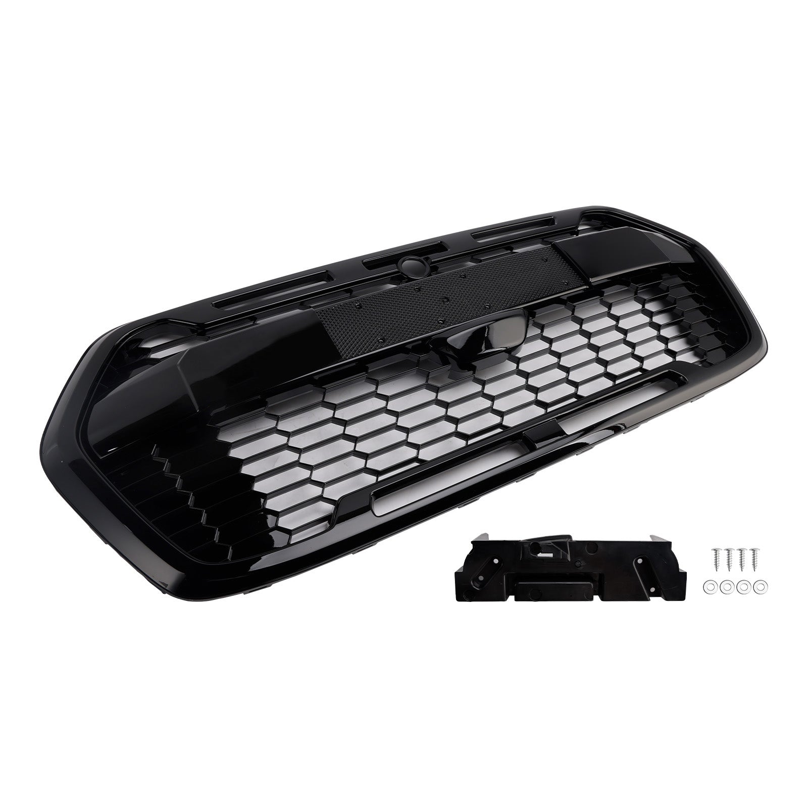 Remplacement Direct de Calandre - ABS Noir Brillant pour Ford Transit MK8 2019-2025 - Style Raptor