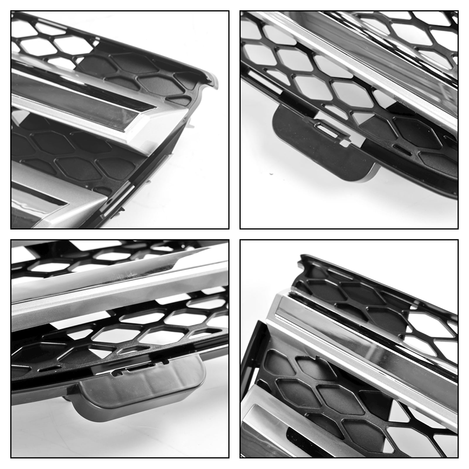 Calandre de pare-chocs avant pour Mercedes Benz GL-Klasse X164 GL450 2007-2012, chrome