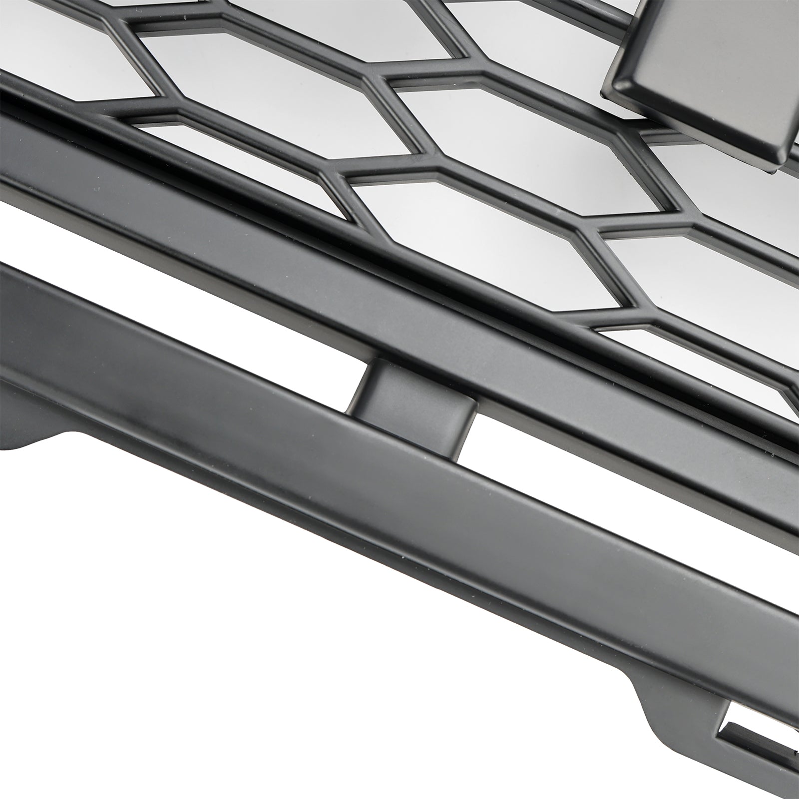 Grid del parachoques delantero en Matt Black Honeycomb Raptor para Ford F150 1999-2003 con LED