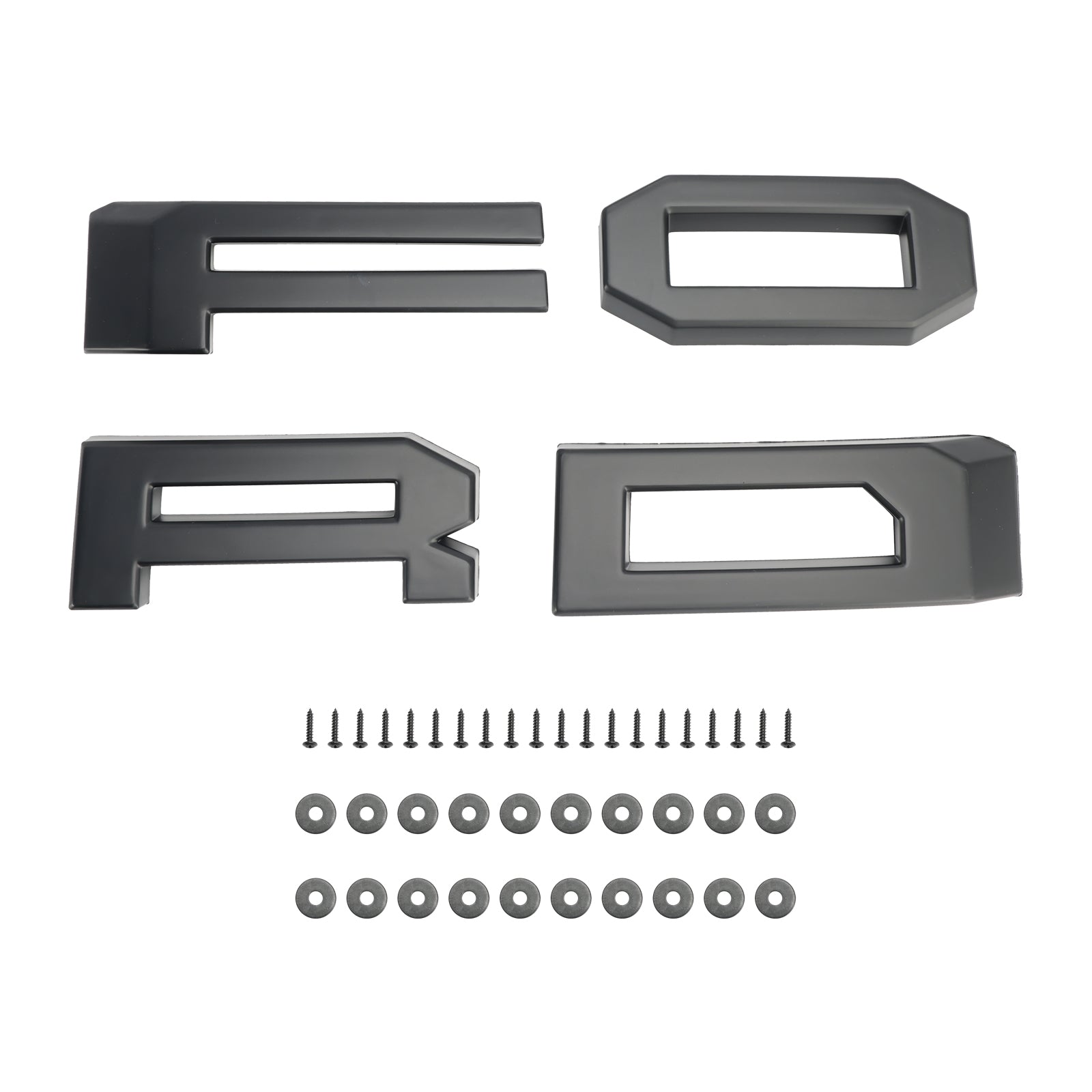 Przednia siatka zderzaka w Matt Black Honeycomb Raptor dla Forda F150 1999-2003 z LED