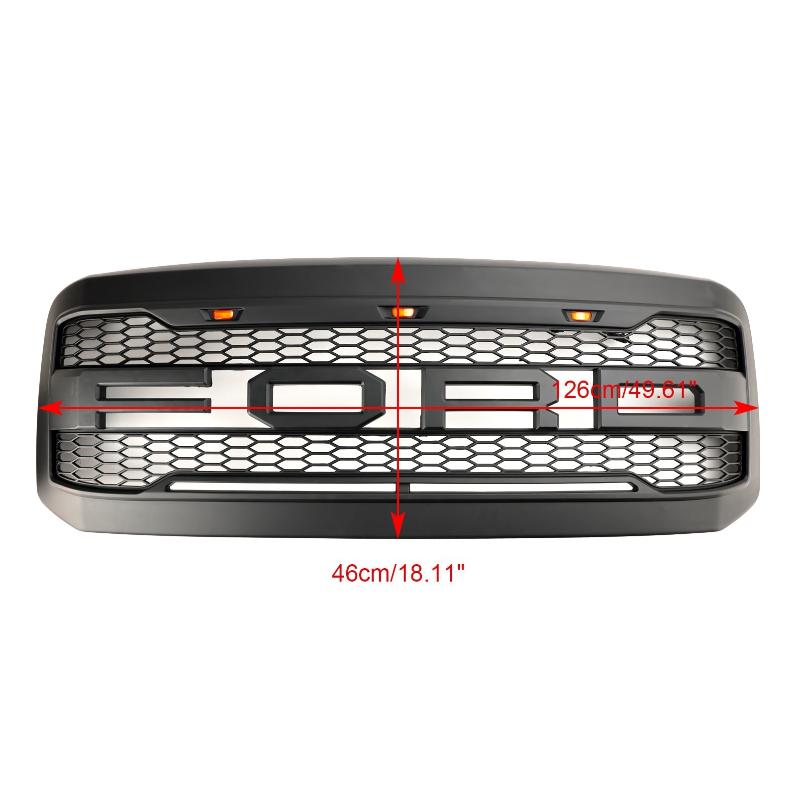 Grille de pare-chocs avant à LED pour Ford F250 F350 Super Duty 2005-2007