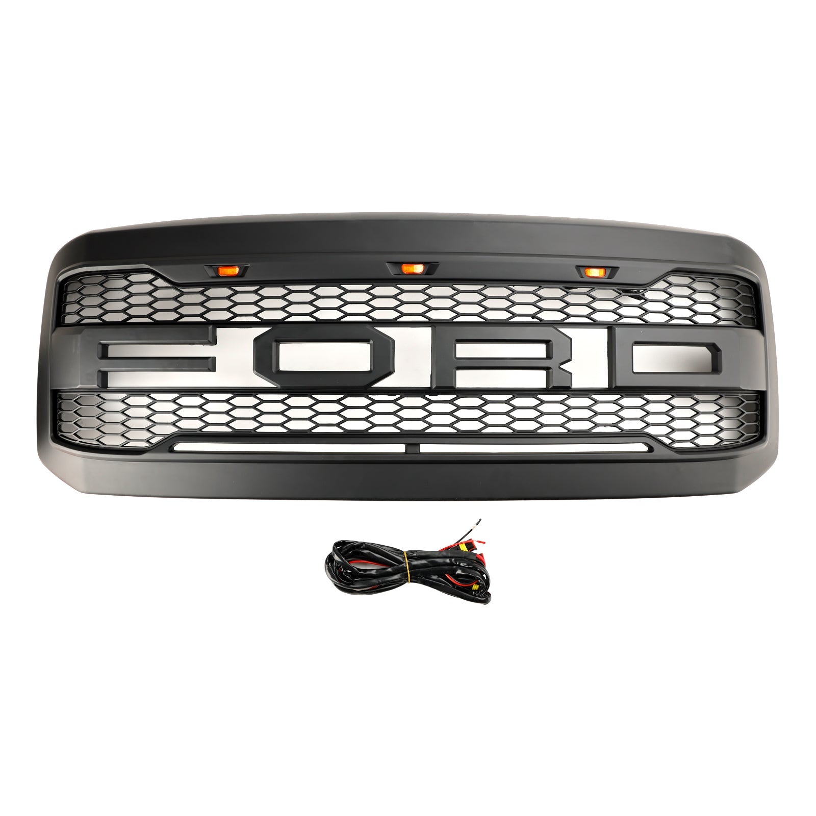 Grille de pare-chocs avant à LED pour Ford F250 F350 Super Duty 2005-2007