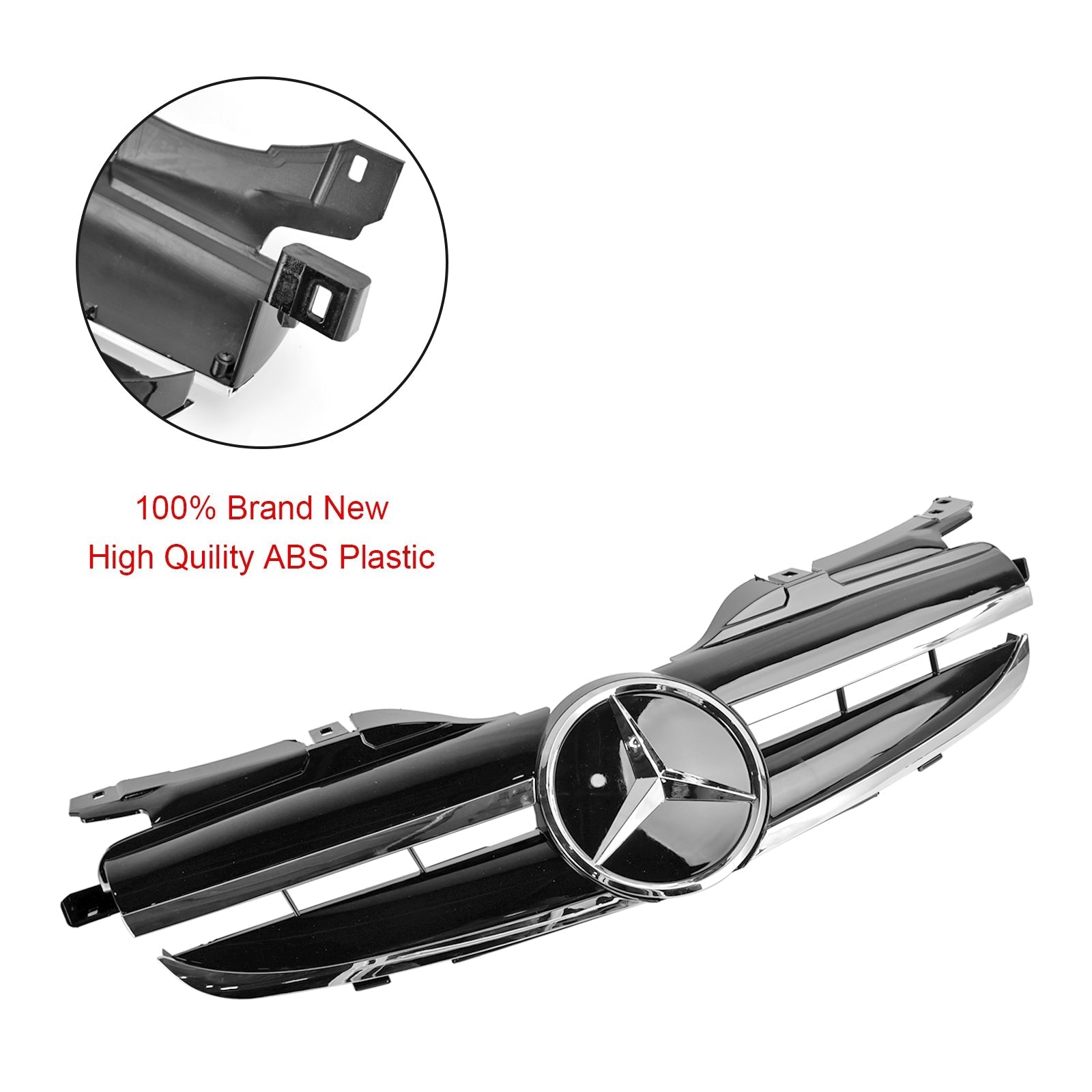 Griglia paraurti anteriore per Mercedes Benz Classe SLK R170 SLK320 SLK230 SLK200