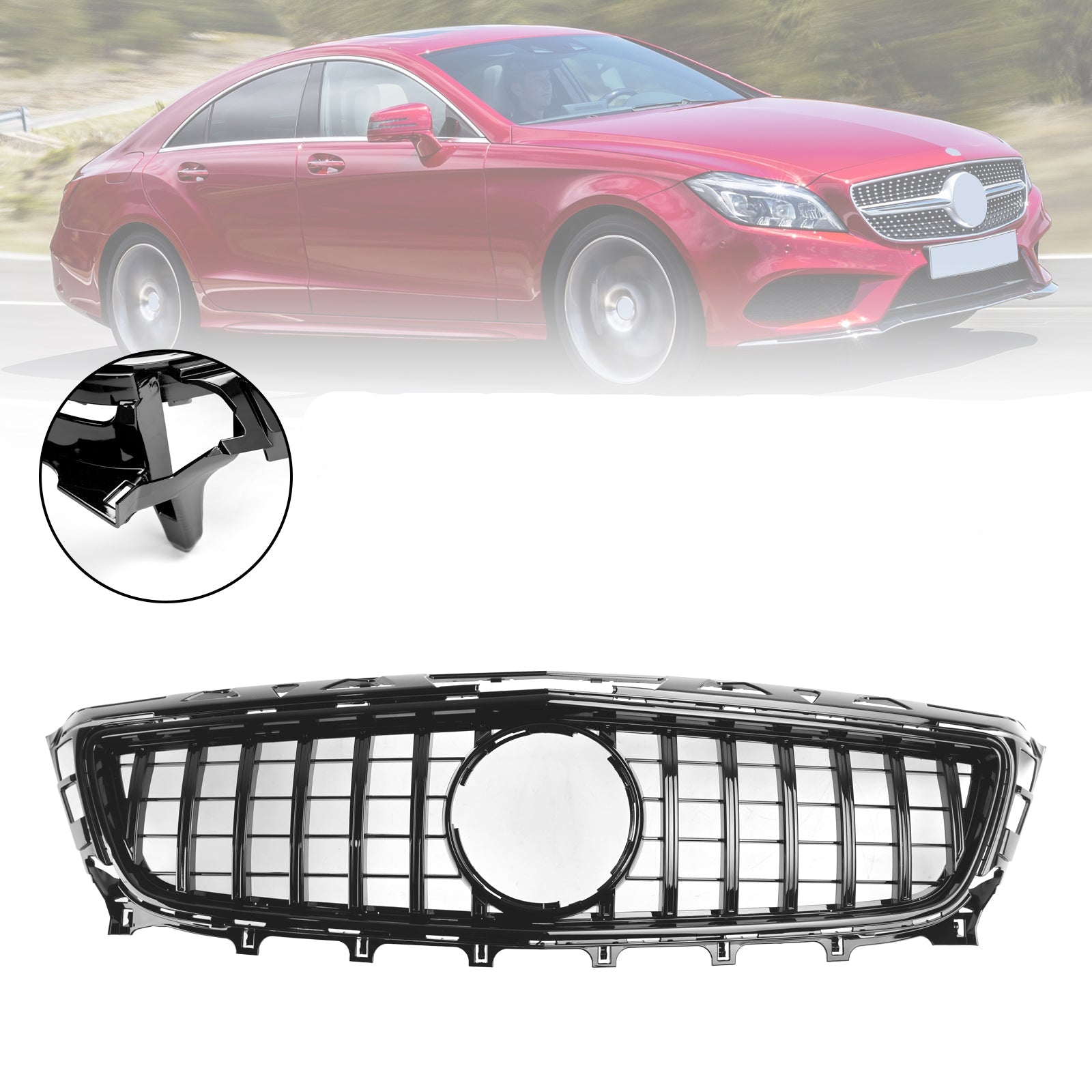 Voorgrille voor Mercedes-Benz W218 CLS CLS350/500/550 2011-2014 GT