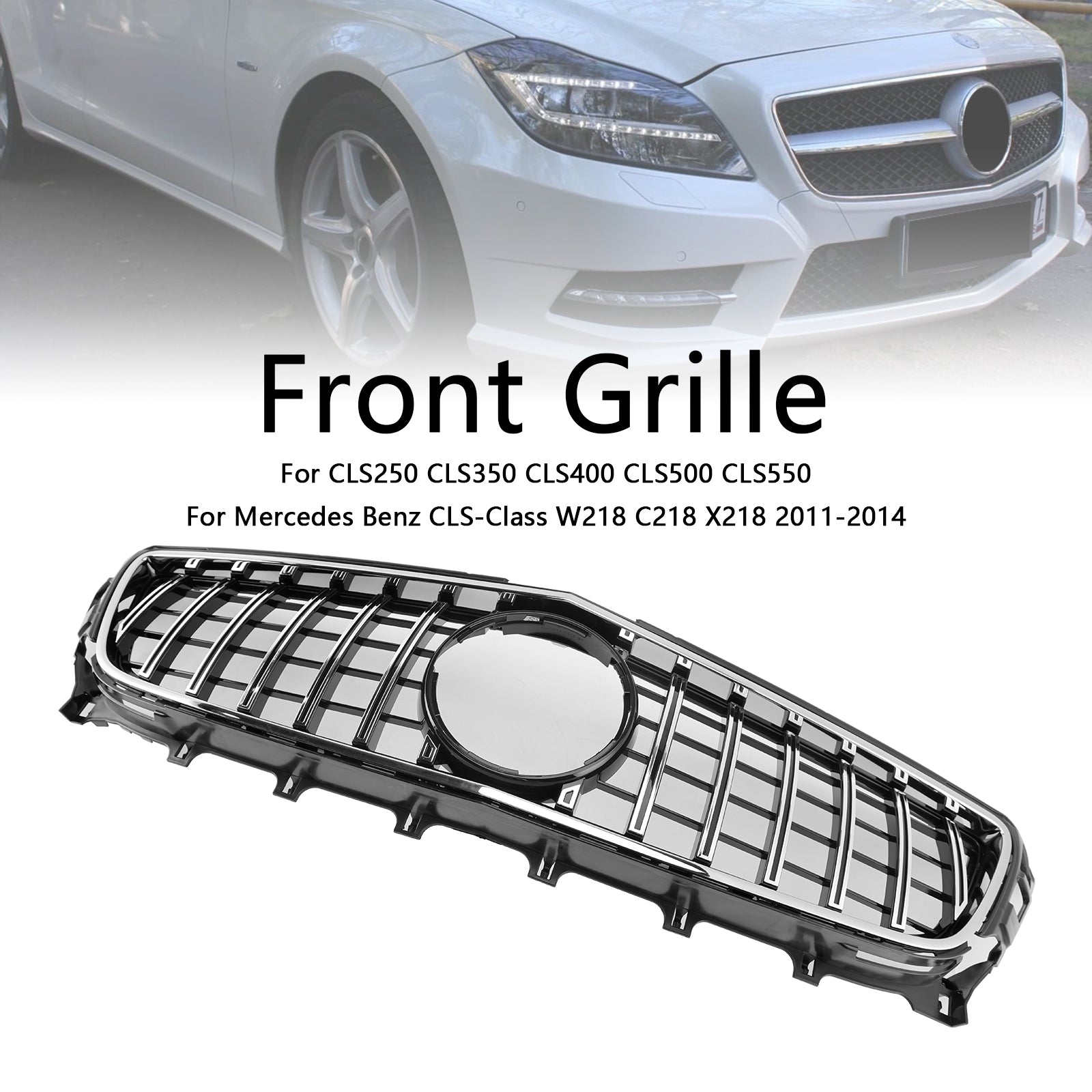 Mercedes-Benz CLS grille aan de voorzijde W218 ClS250/350/450/500/550 2011-2014