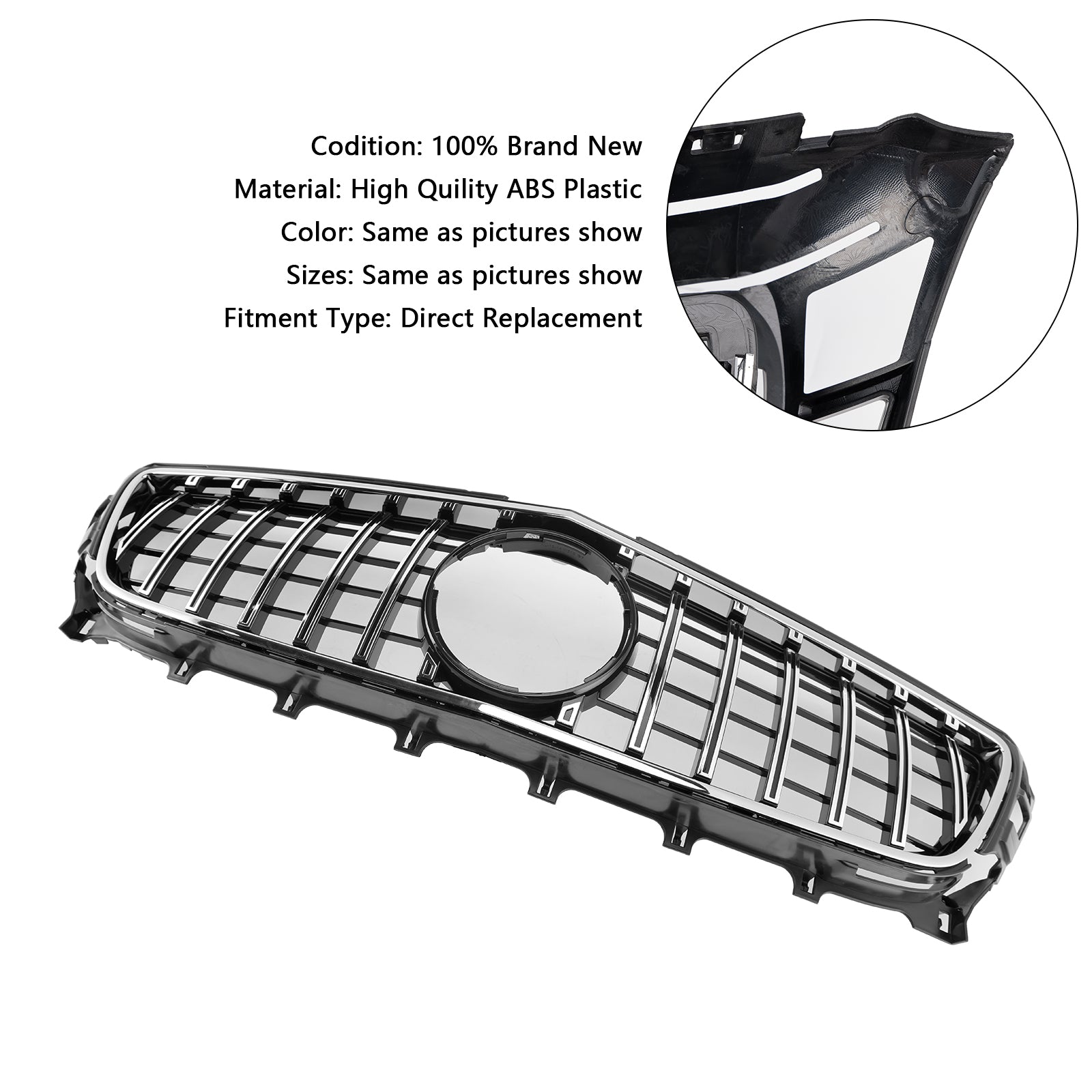 Mercedes-Benz CLS grille aan de voorzijde W218 ClS250/350/450/500/550 2011-2014