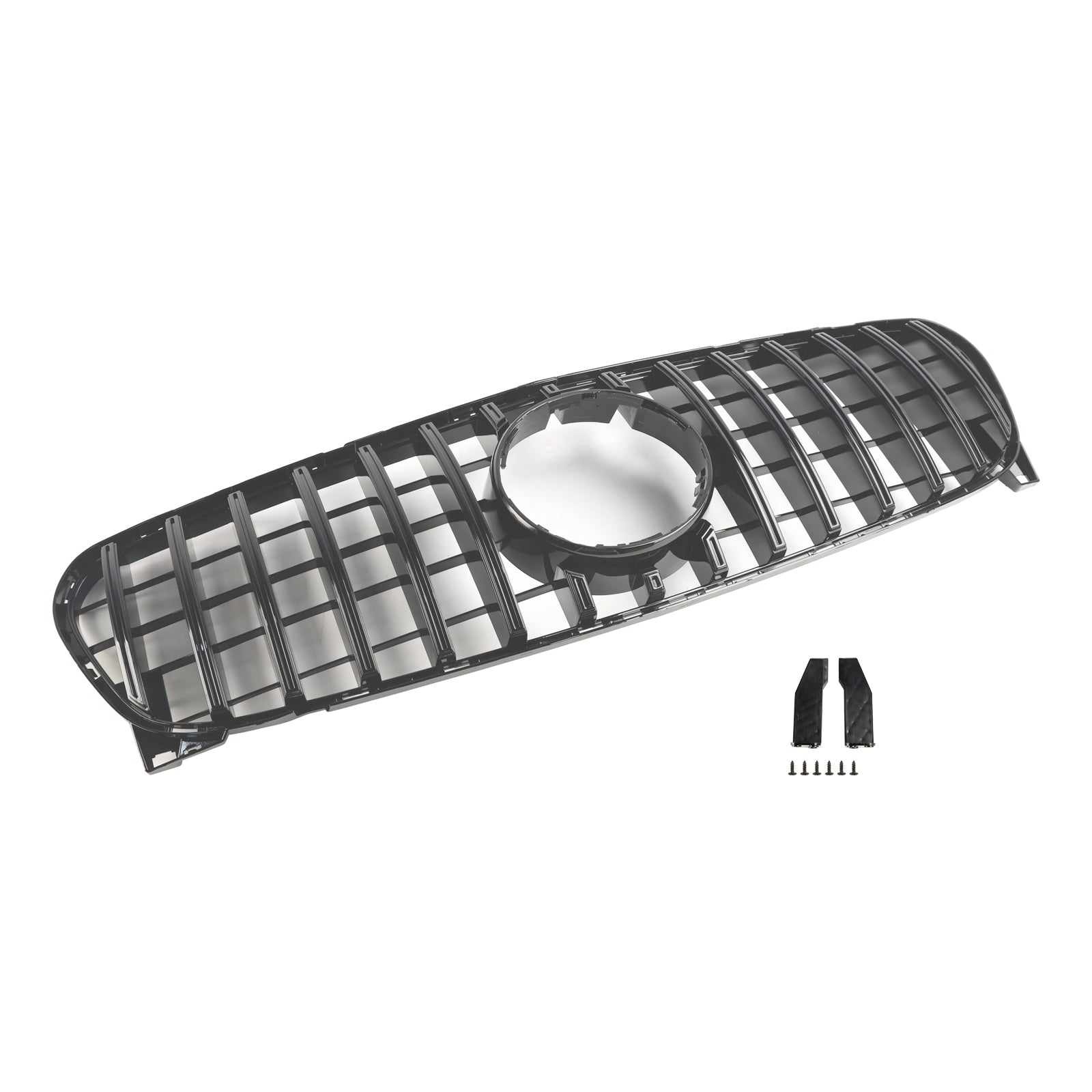 Front Grill Grille Pour Mercedes Benz GLA W156 X156 2017-2019 Facelift Black