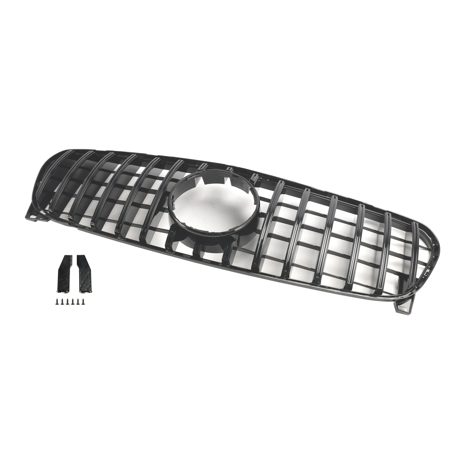 Front Grill Grille Pour Mercedes Benz GLA W156 X156 2017-2019 Facelift Black