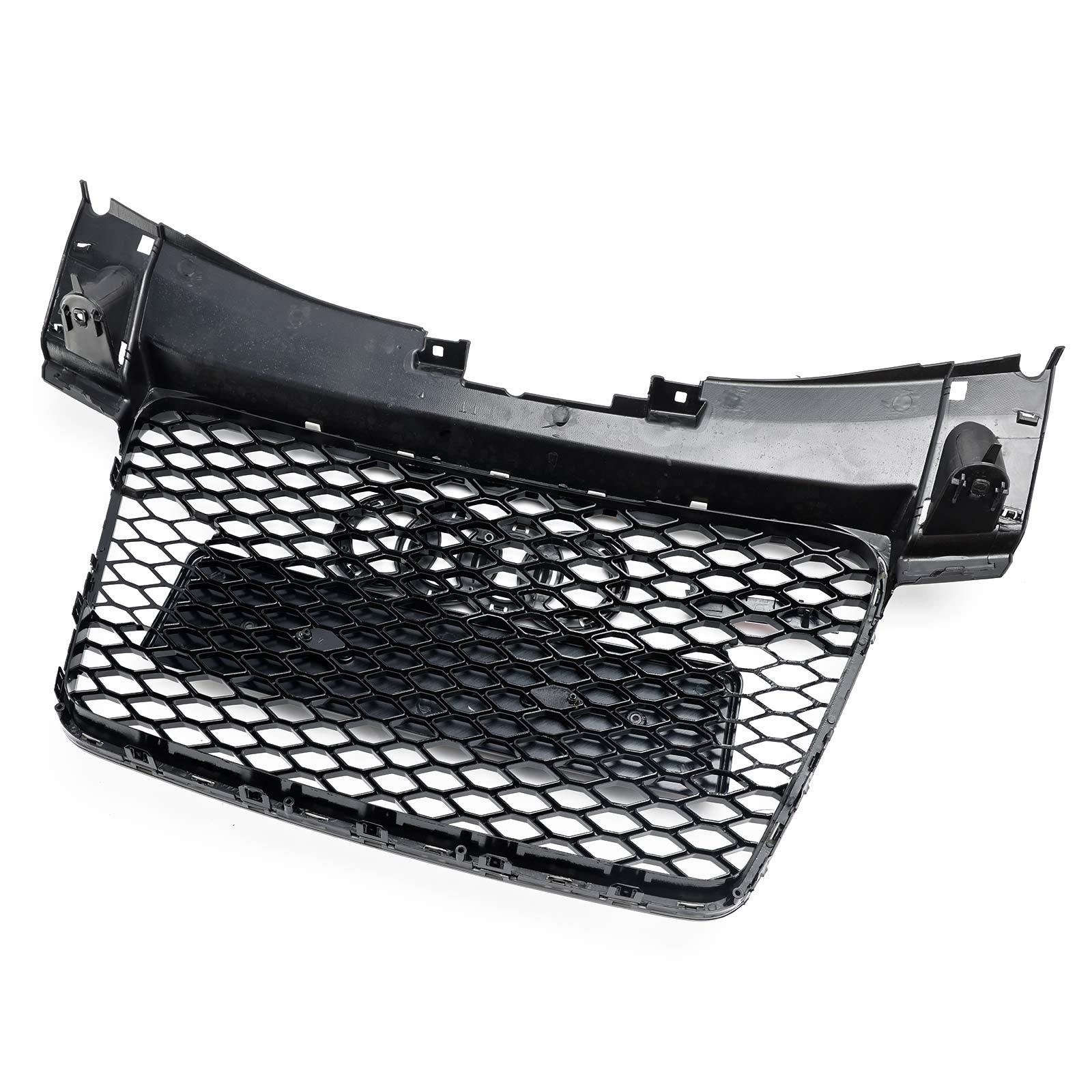 Rejilla frontal de panal negra brillante estilo Audi TT TTS RS 2006-2014