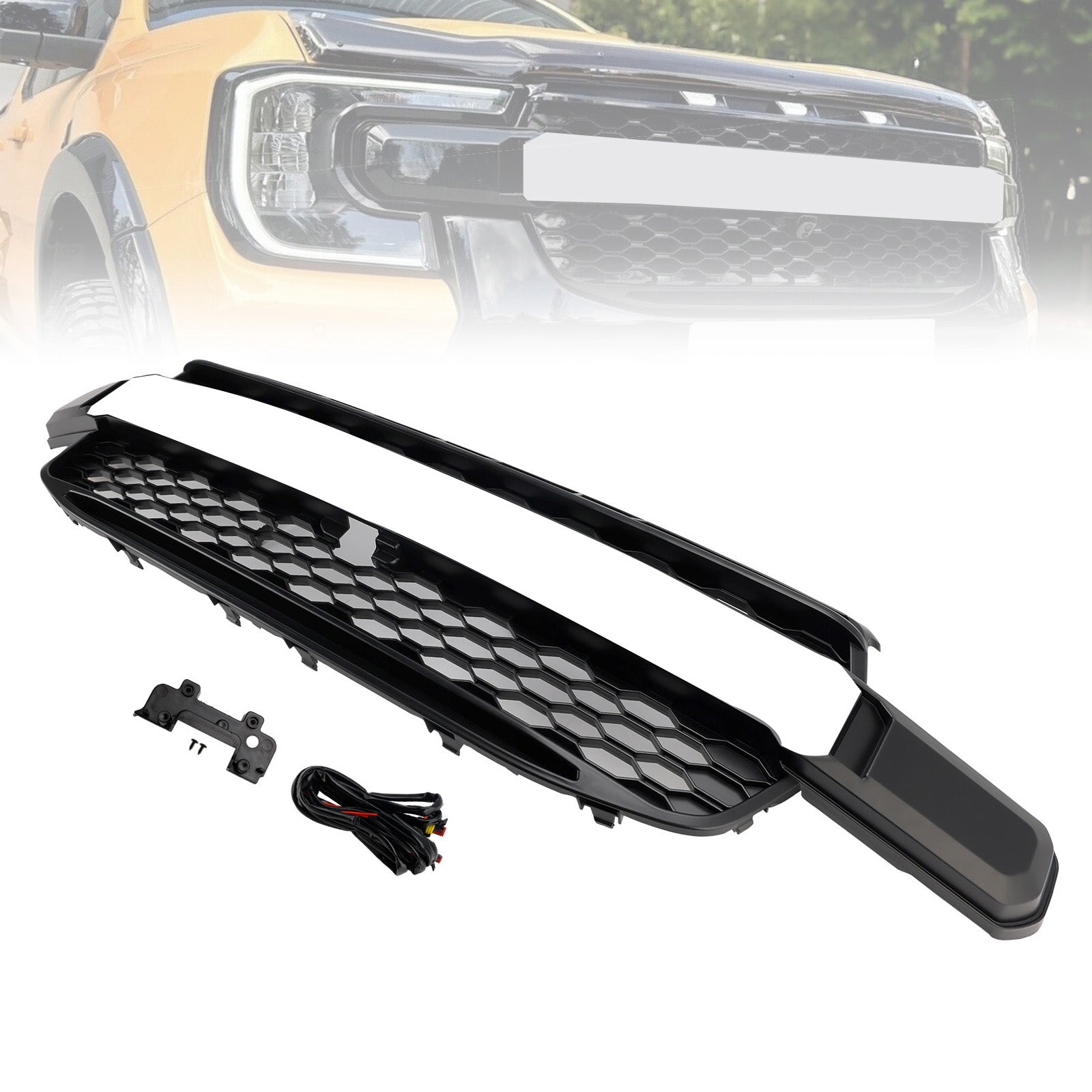 Front Bumper Grill Grille Pour Ford Ranger Everest Next Gen Wildtrak 2023-2024