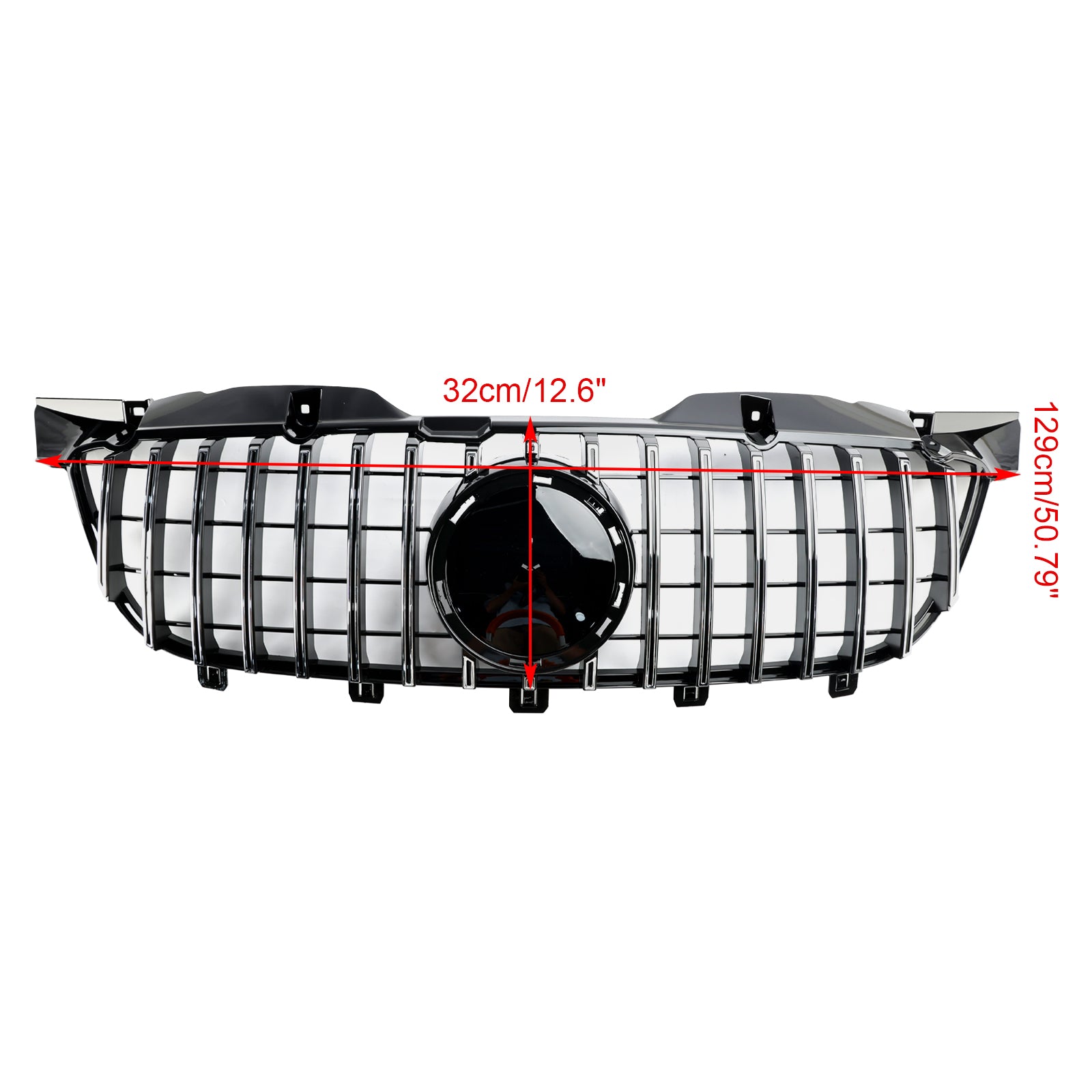 Rejilla cromada del parachoques delantero para Mercedes Benz Sprinter W906 2006-2013