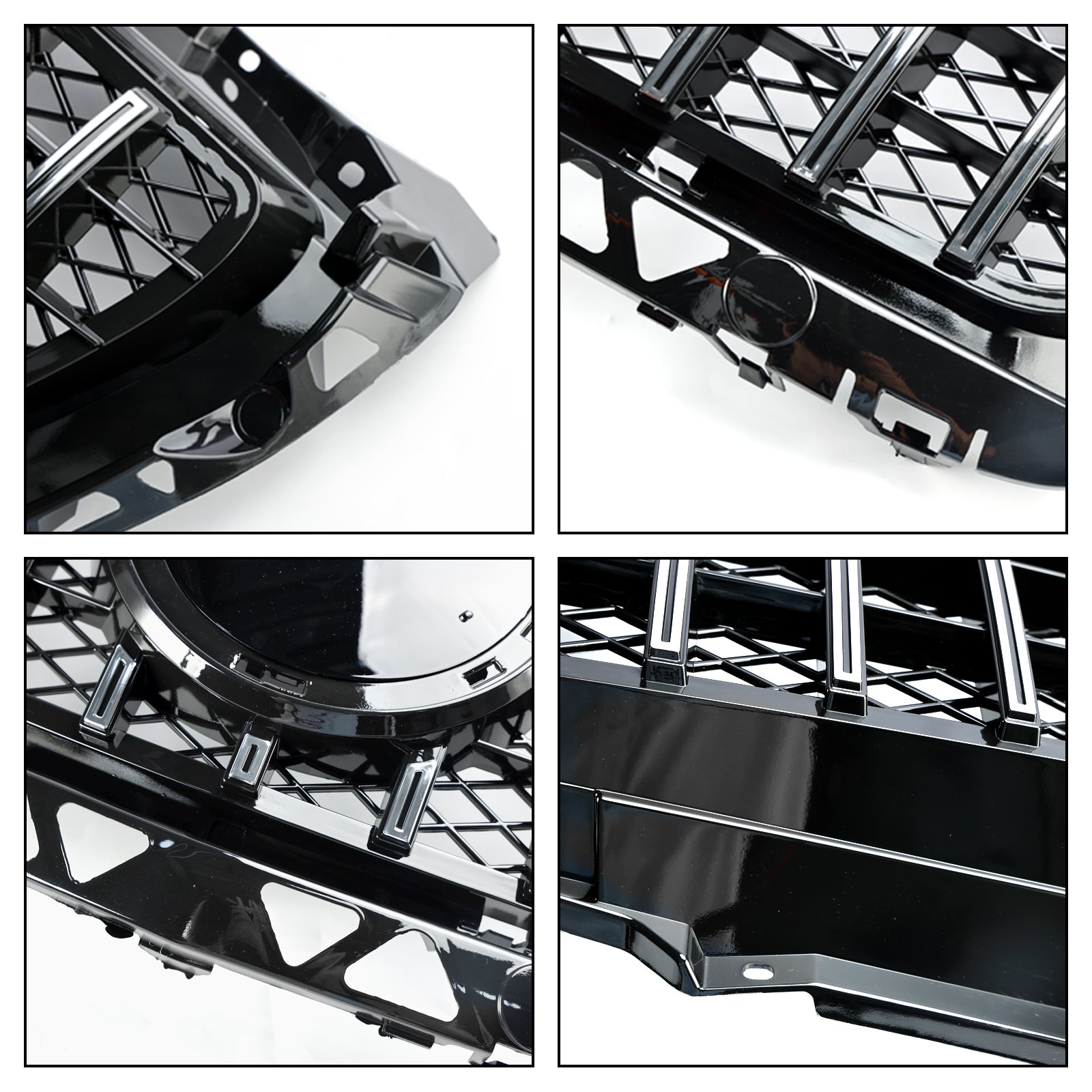 Grille de pare-chocs avant chromée pour Mercedes Benz Sprinter W906 2014-2018