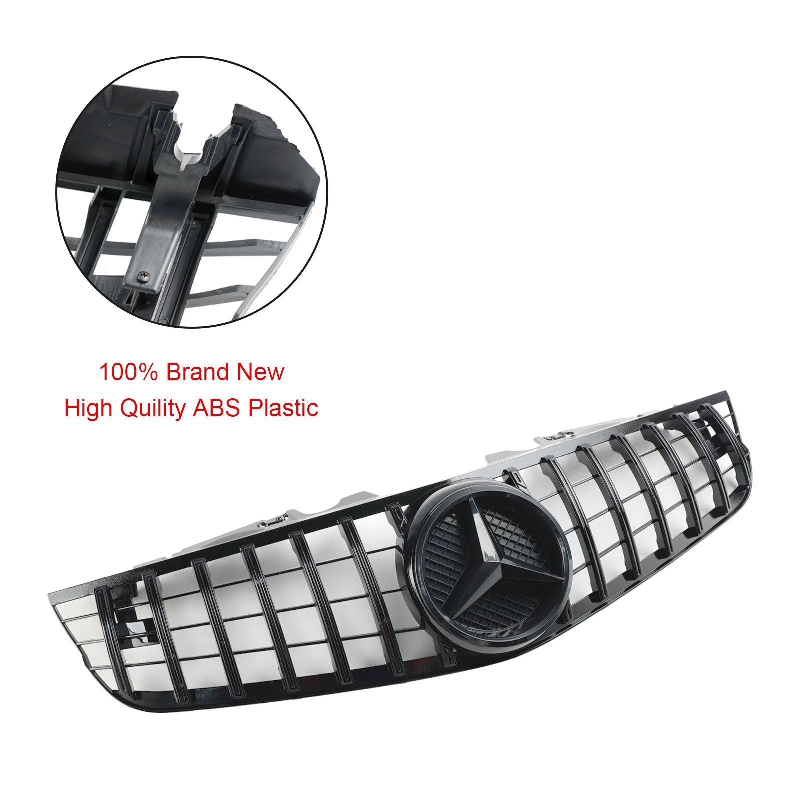 Rejilla superior del parachoques delantero para Mercedes Benz SL clase R230 SL550 SL600 2009-2012