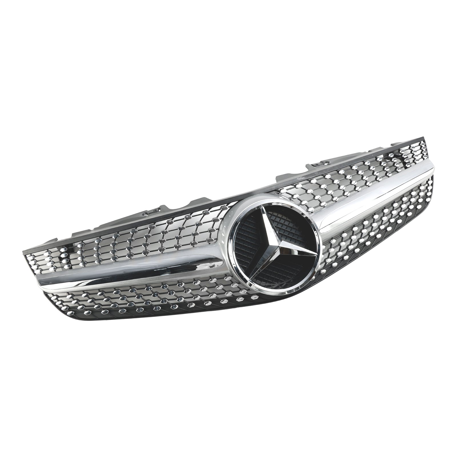 Rejilla superior del parachoques delantero para Mercedes Benz SL clase R230 SL550 SL600 2009-2012