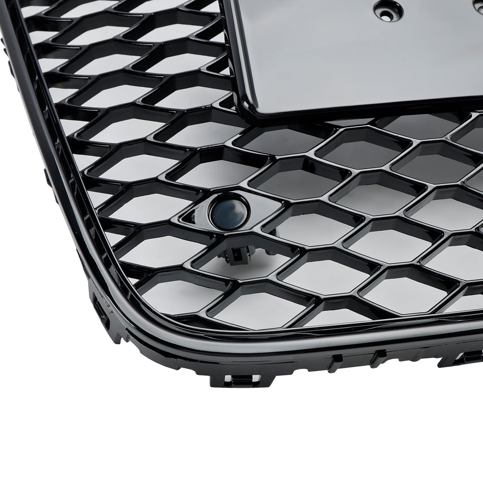 Grille de ventilation de radiateur de pare-chocs avant noir brillant Audi Q7 2005-2015