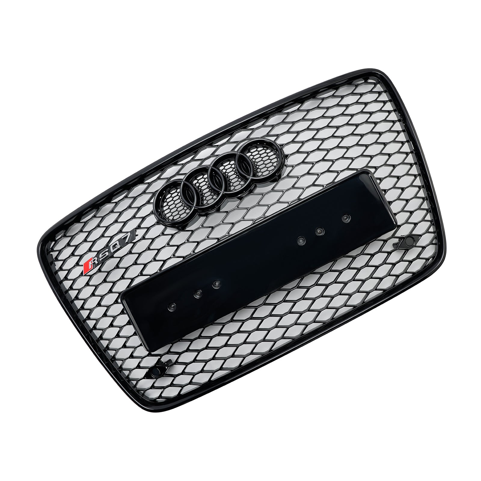 Grille de ventilation de radiateur de pare-chocs avant noir brillant Audi Q7 2005-2015