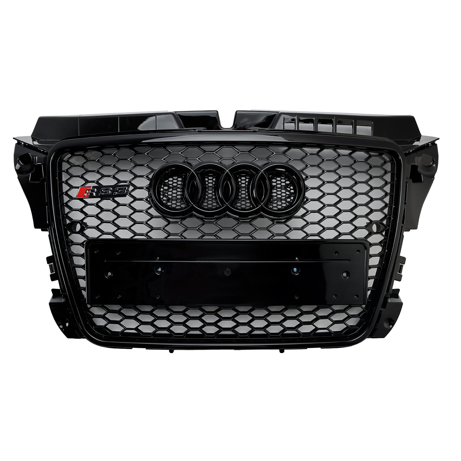 Grille de pare-chocs avant en nid d';abeille de style Audi A3 8P RS3 2008-2013