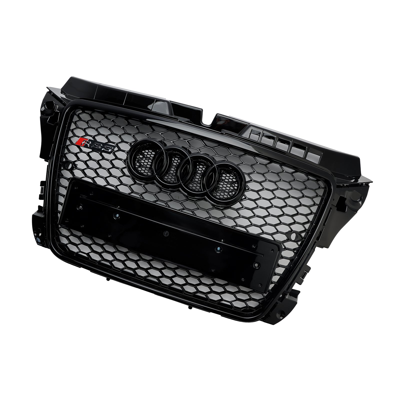 Grille de pare-chocs avant en nid d';abeille de style Audi A3 8P RS3 2008-2013