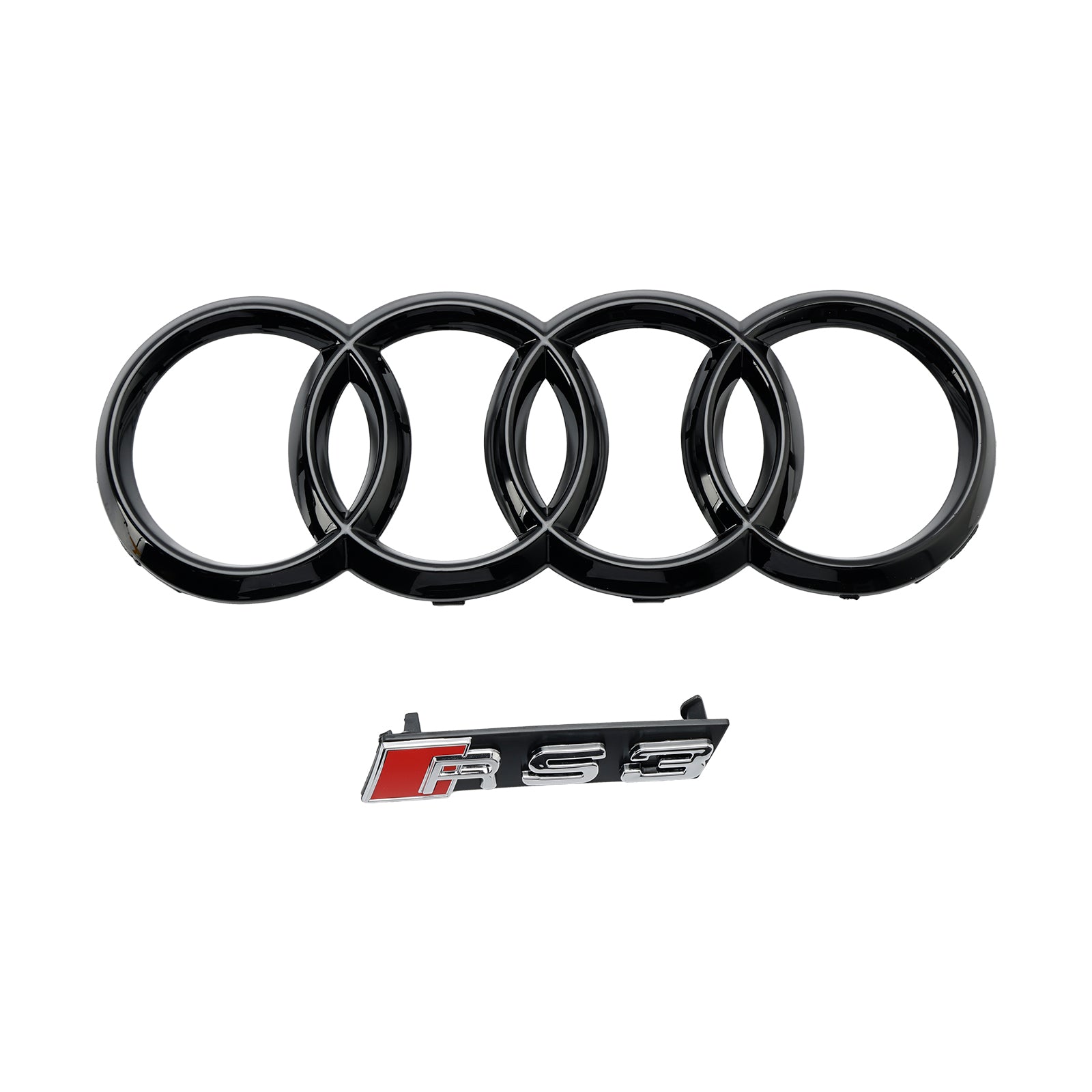 Grille de pare-chocs avant en nid d';abeille de style Audi A3 8P RS3 2008-2013