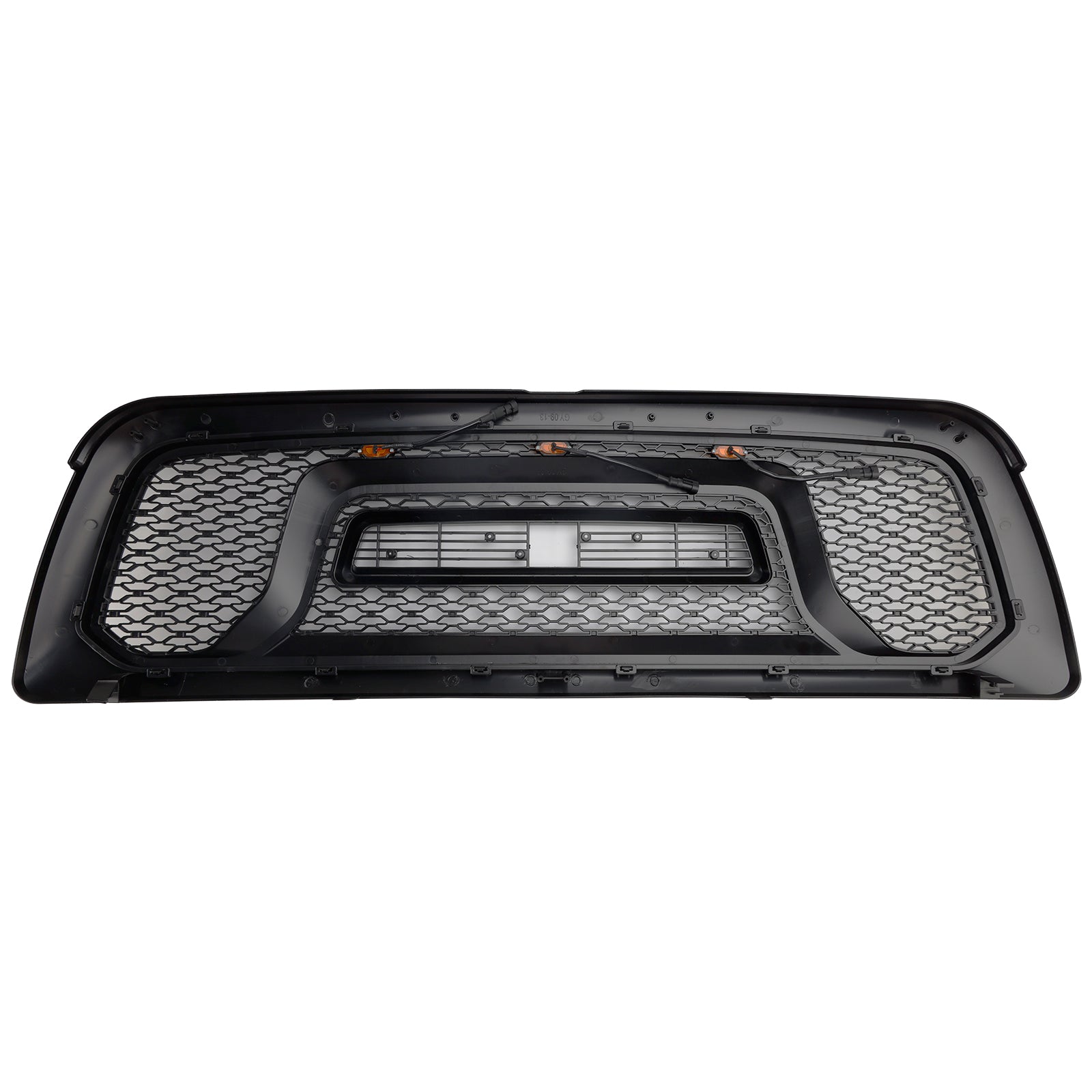 Czarna przednia osłona zderzaka z lampkami LED do Dodge Ram 1500 (2009-2012)