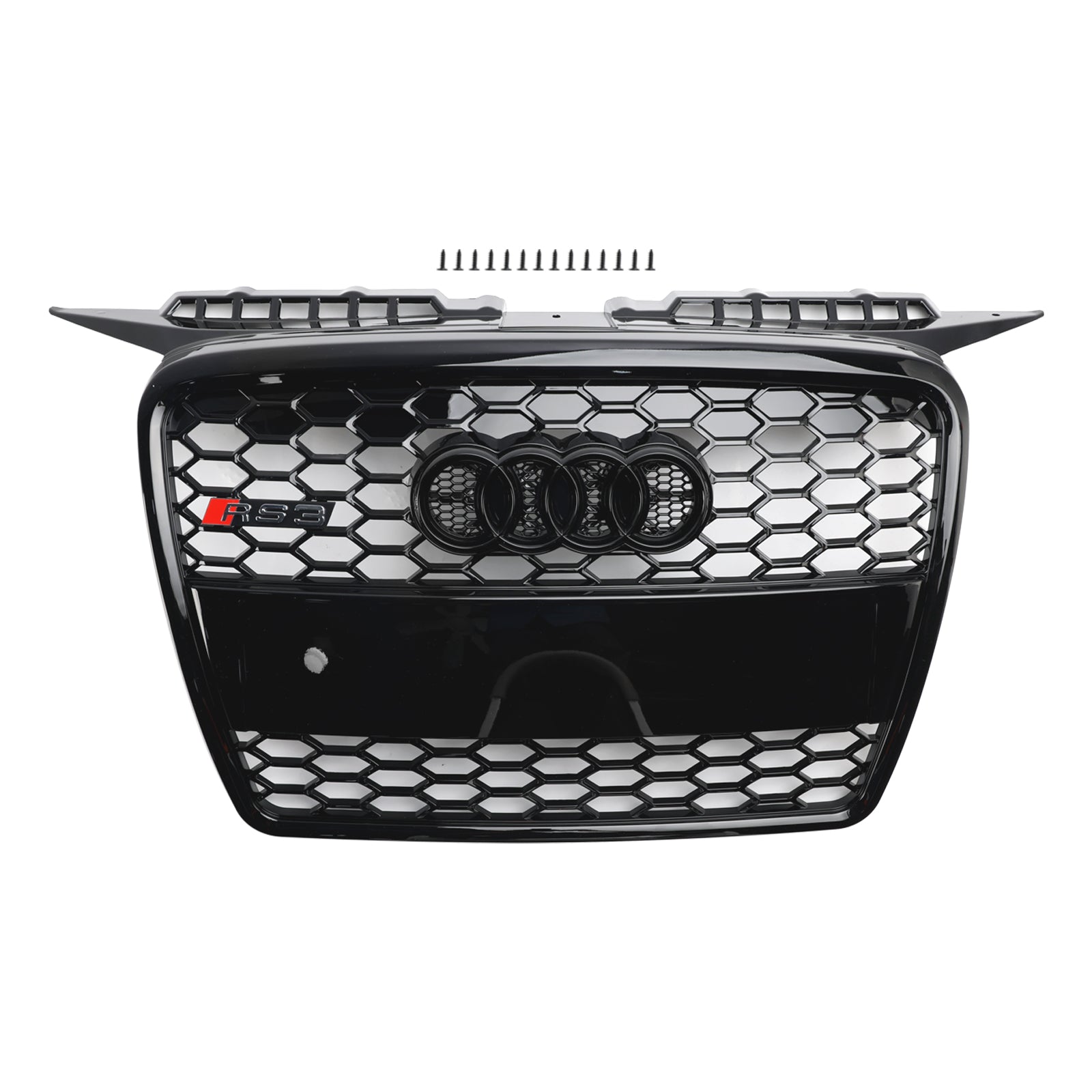 RS3 Style Front Bumper Grill Grille Pour Audi A3 8P 2004-2008 8P4853651A