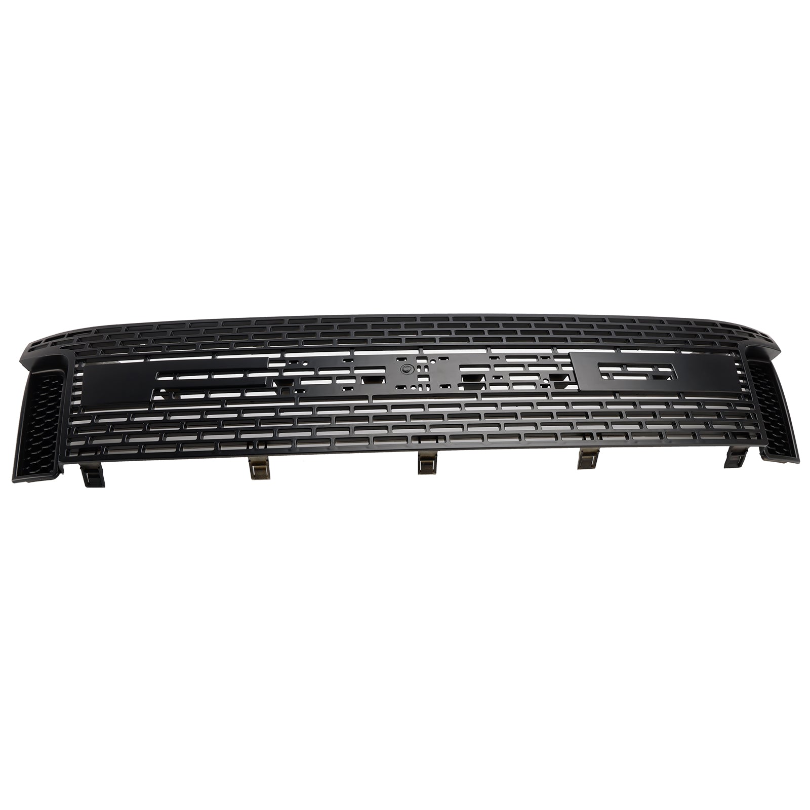 2012-2015 Ford Ranger T6 PX1 Raptor Front Grill Zgornji odbijač črne črne rešetke z LED lučmi