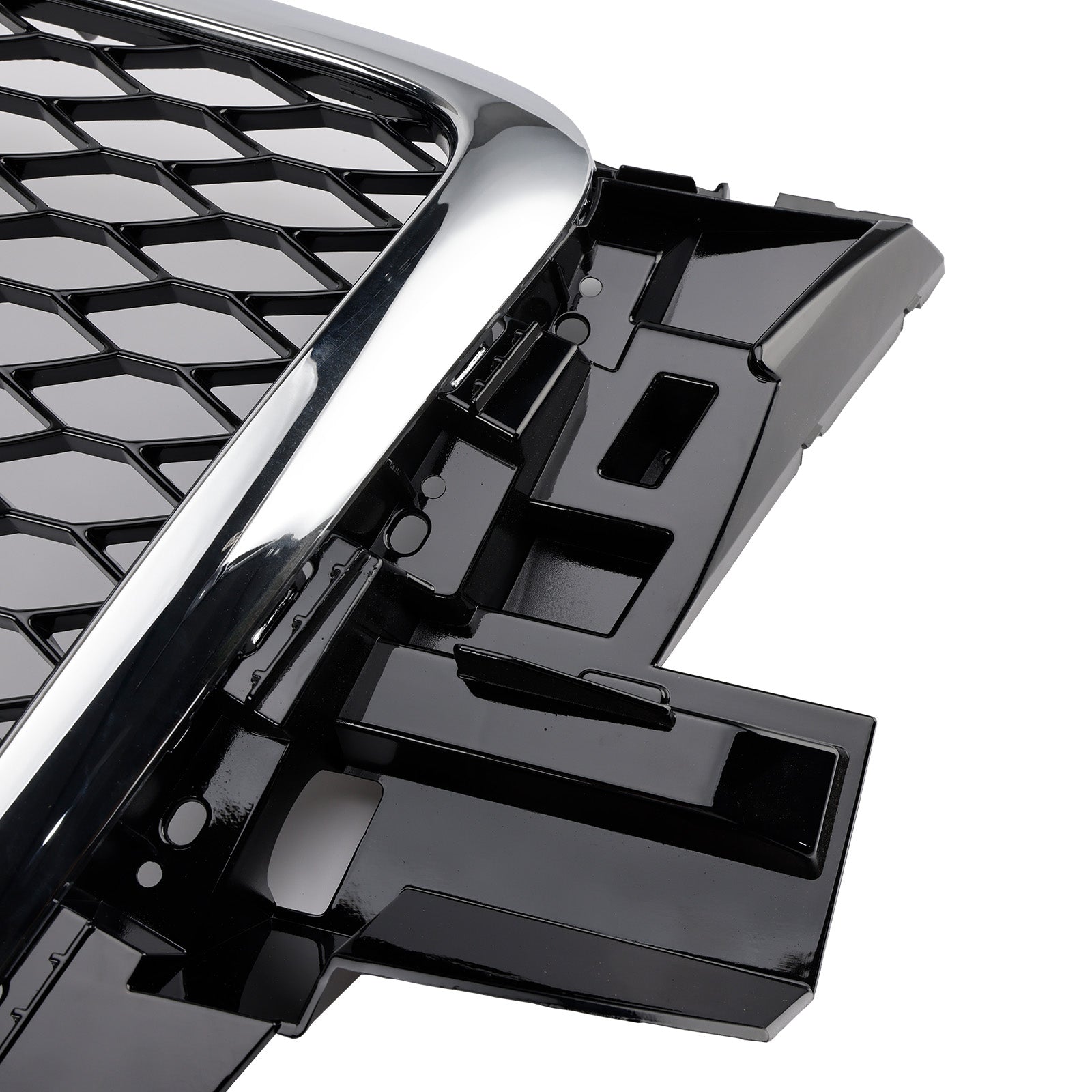 Cuadrícula de parachoques delantero cromado/negro para Audi Q5 2009-2012 8R0853651B