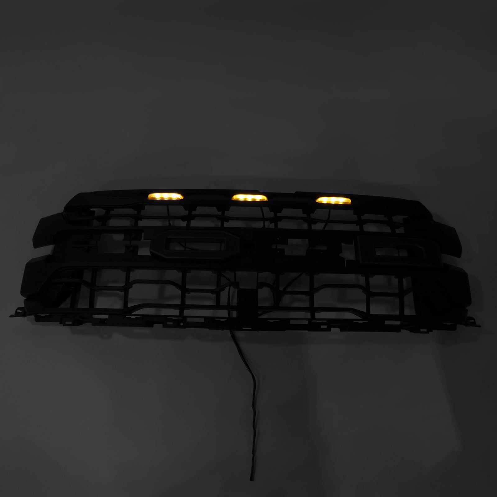 Cuadrícula de parachoques delantero negro para Ford F150 Raptor 2024+