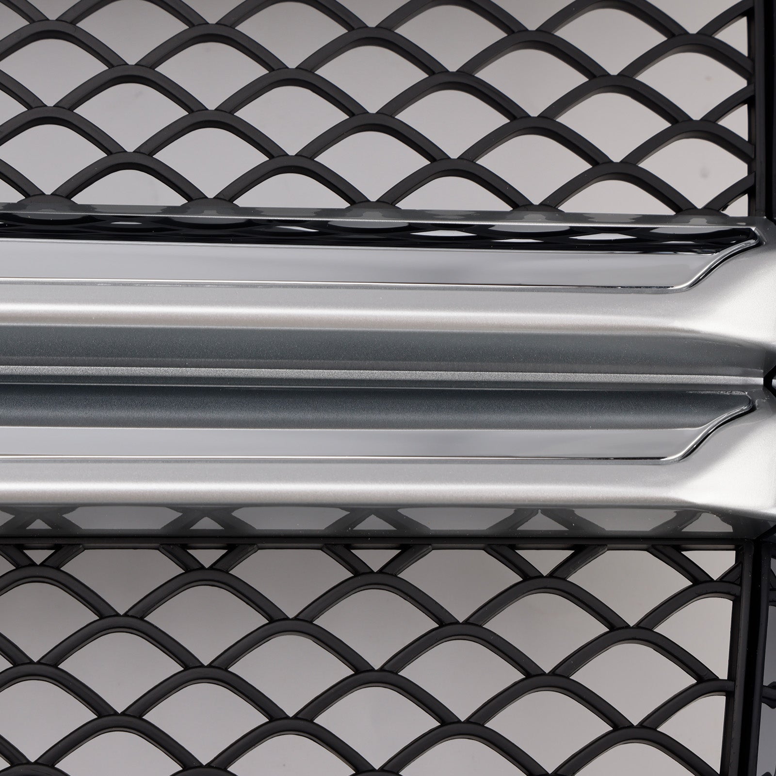 Grille de pare-chocs avant chromée noire générique pour Mercedes Benz W463 1990-2018