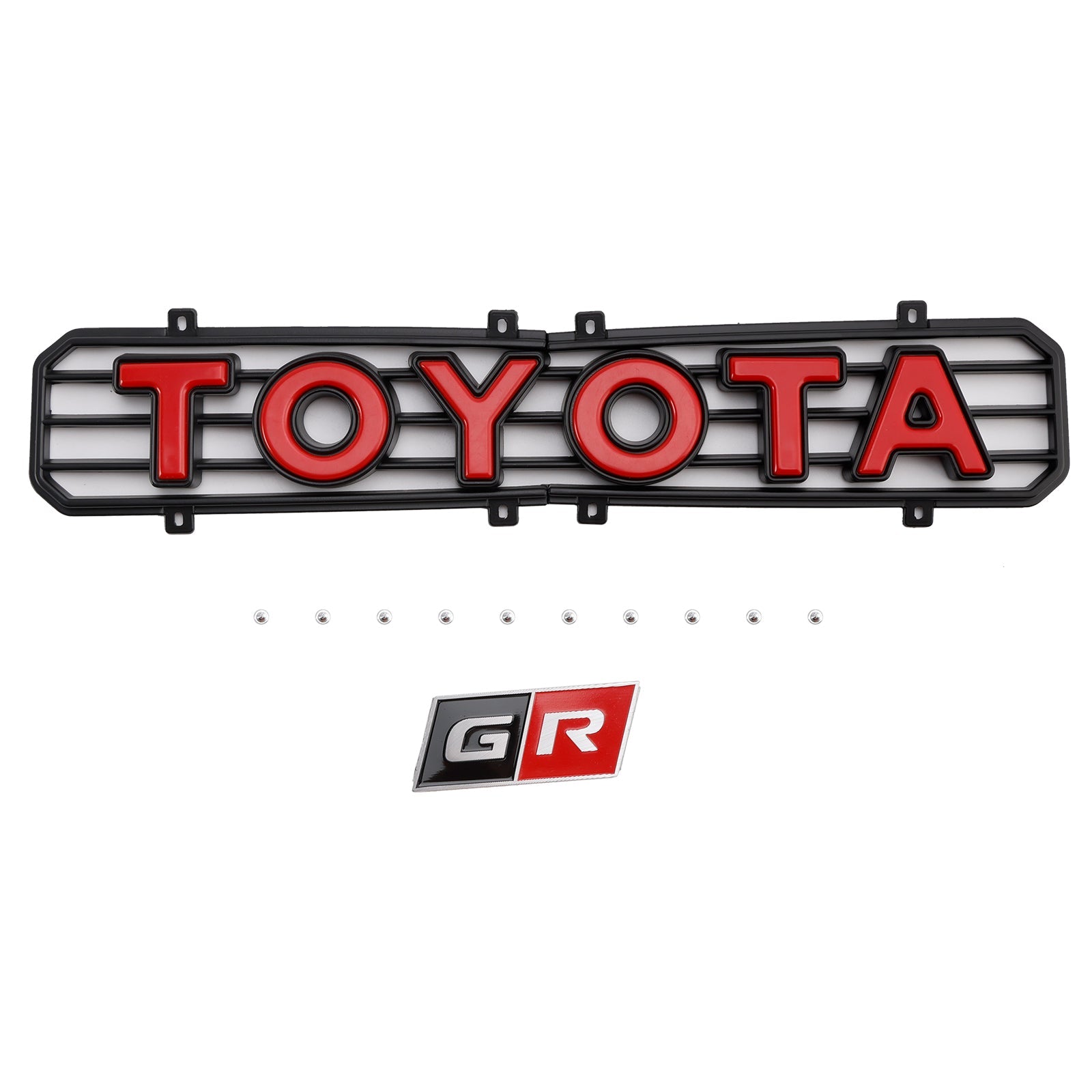 Grille de pare-chocs avant à LED style GR pour Toyota Hilux N70 pré-lifting 2005-2011