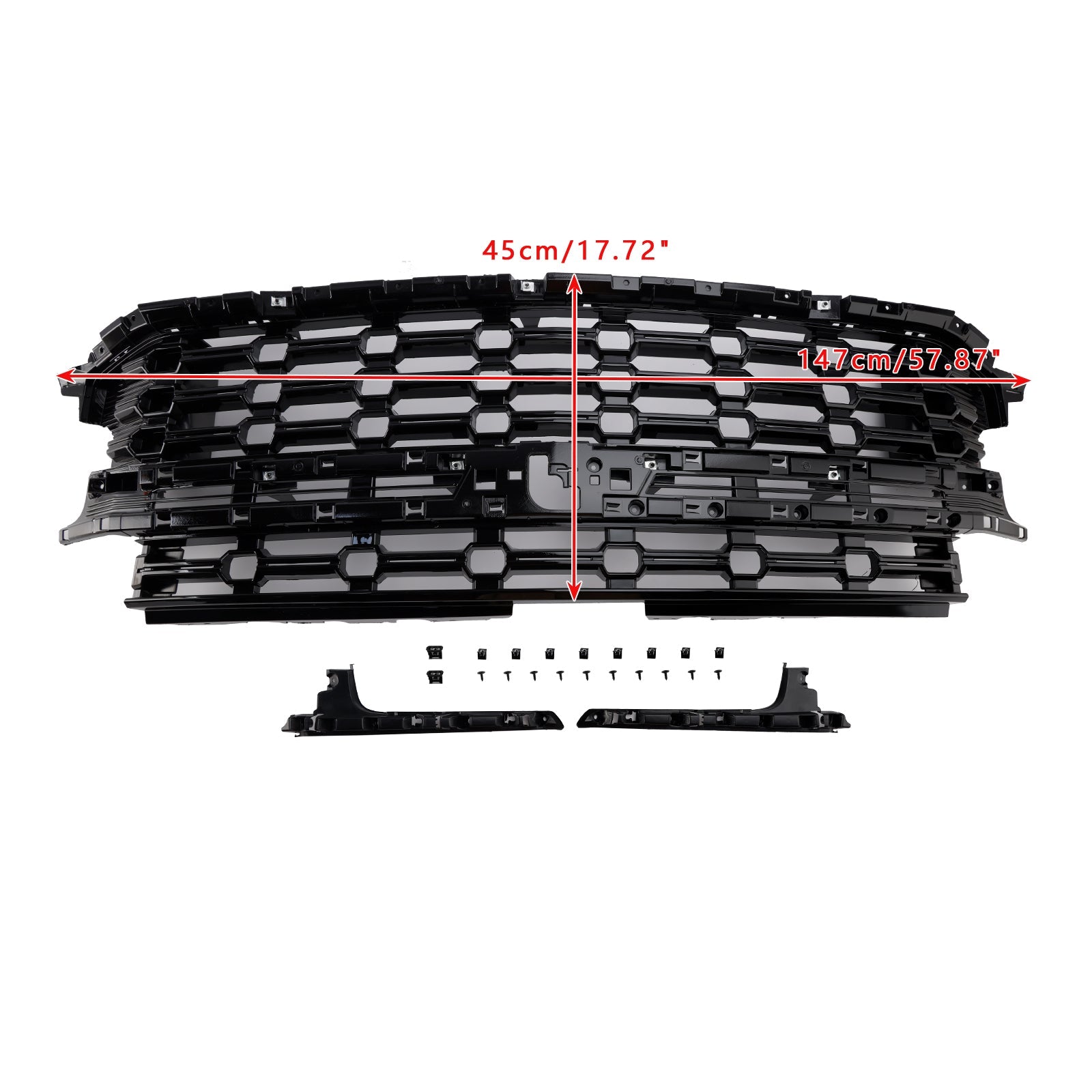 Grille de pare-chocs avant Z71 noire pour Chevrolet Tahoe/Suburban 2021-2024