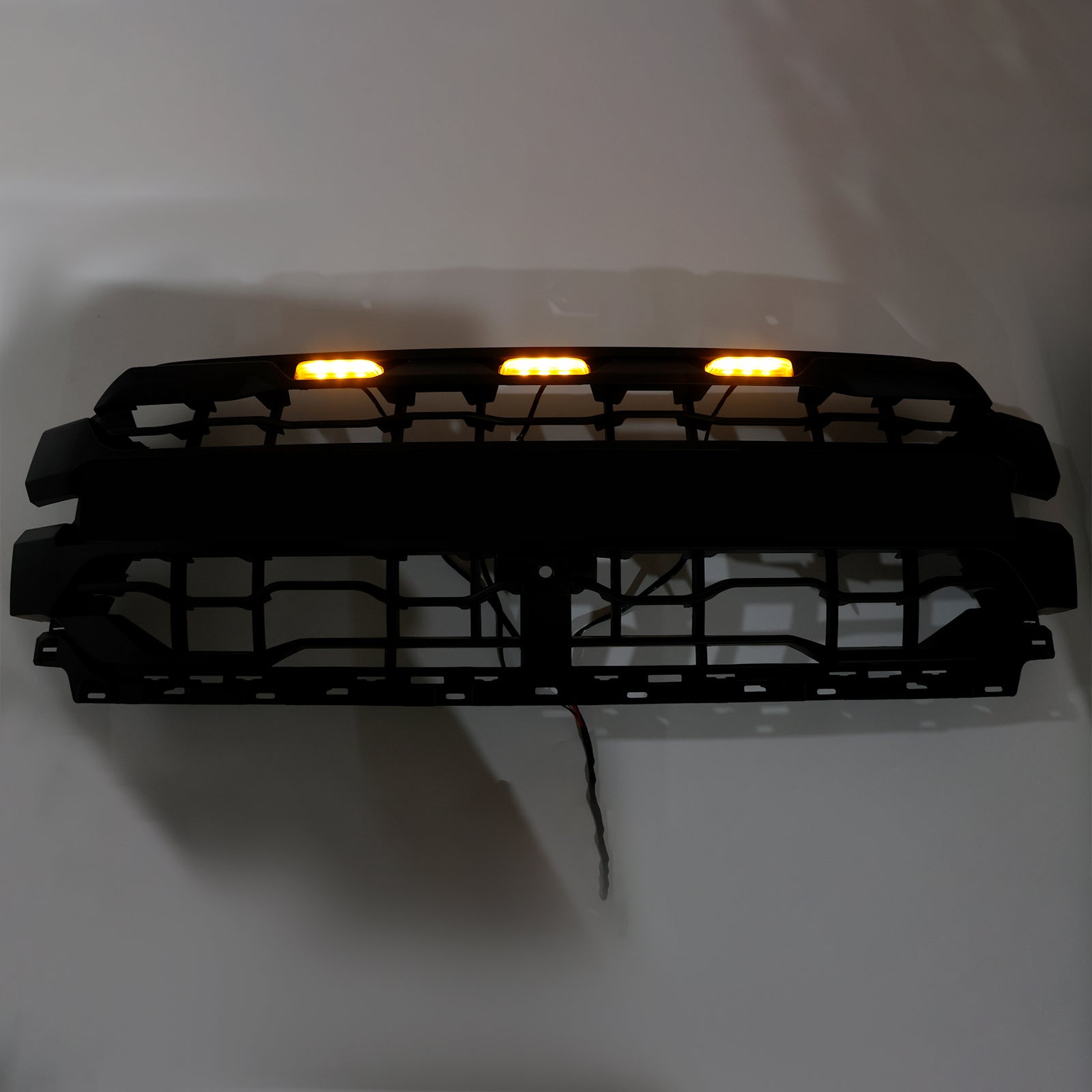 Grille de pare-chocs avant noire à LED pour Ford F150 2024+