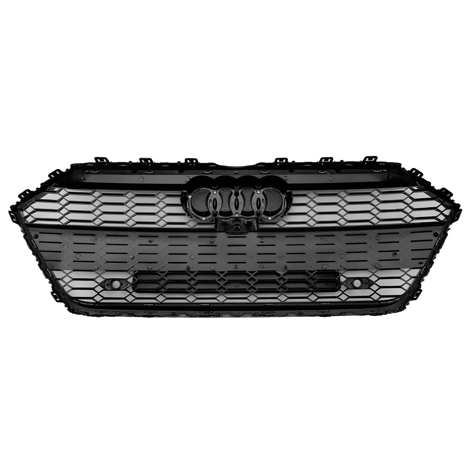 Brillant Black Front Bumper Grid voor Audi A7 C8/Sline/S7 2019-2024